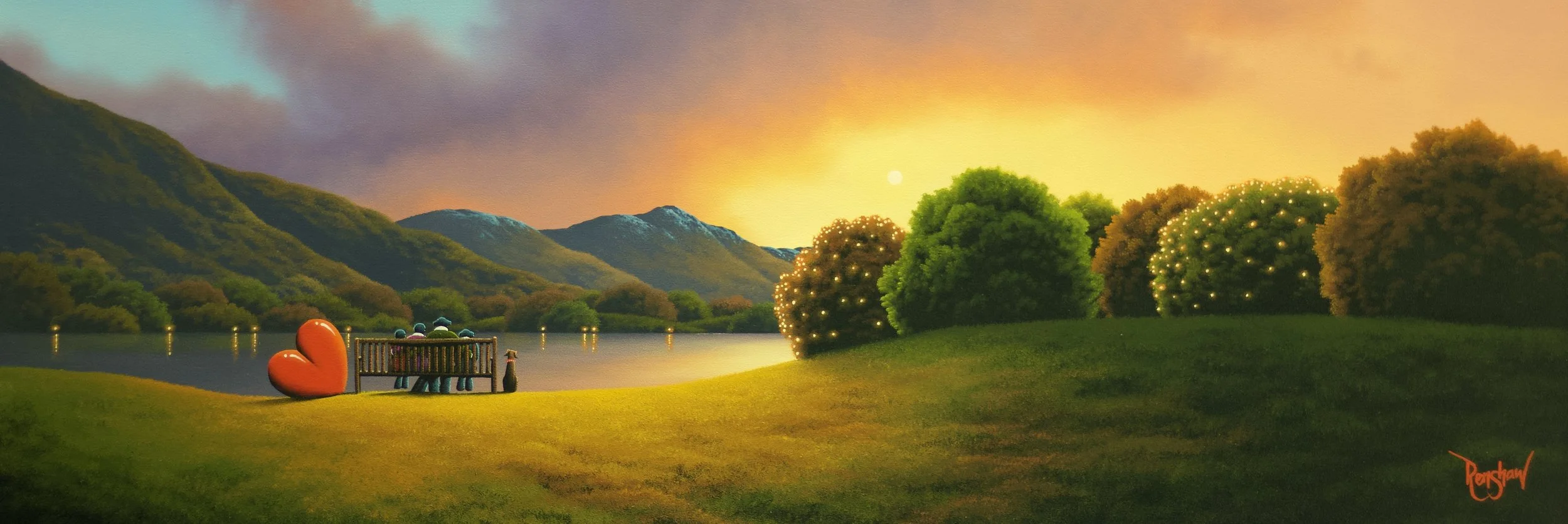 A View to Love - Hepplestone Fine Art