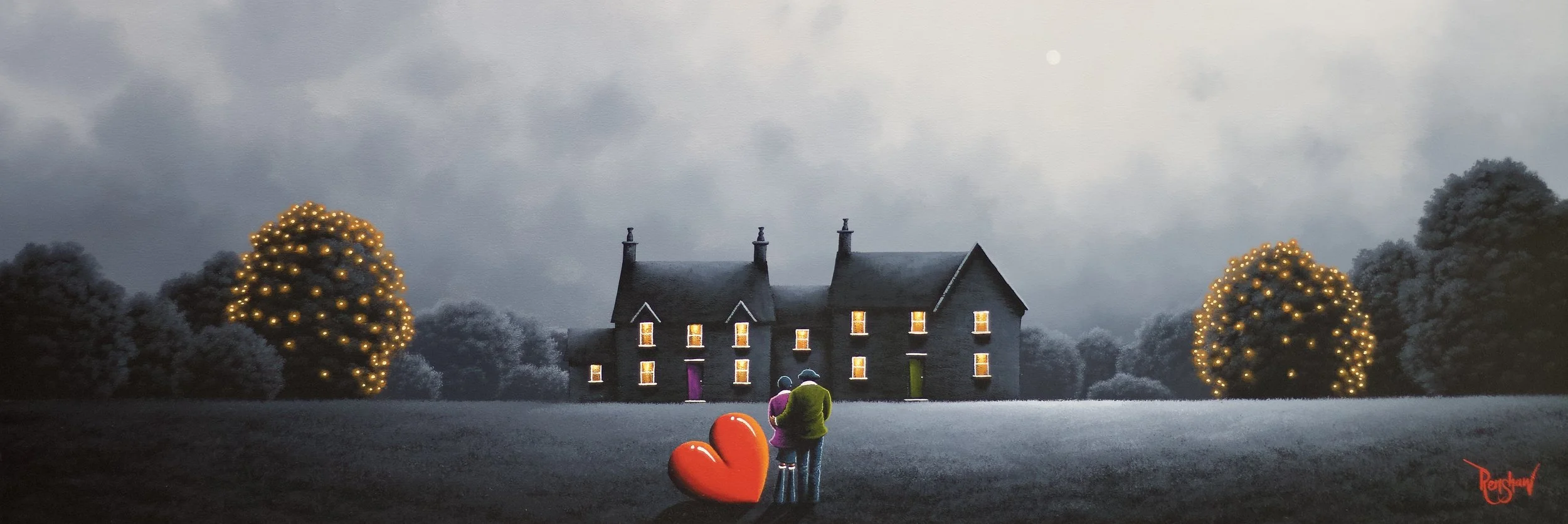 You Are The Warmth in My Grey Day - Wyecliffe Galleries - Sold
