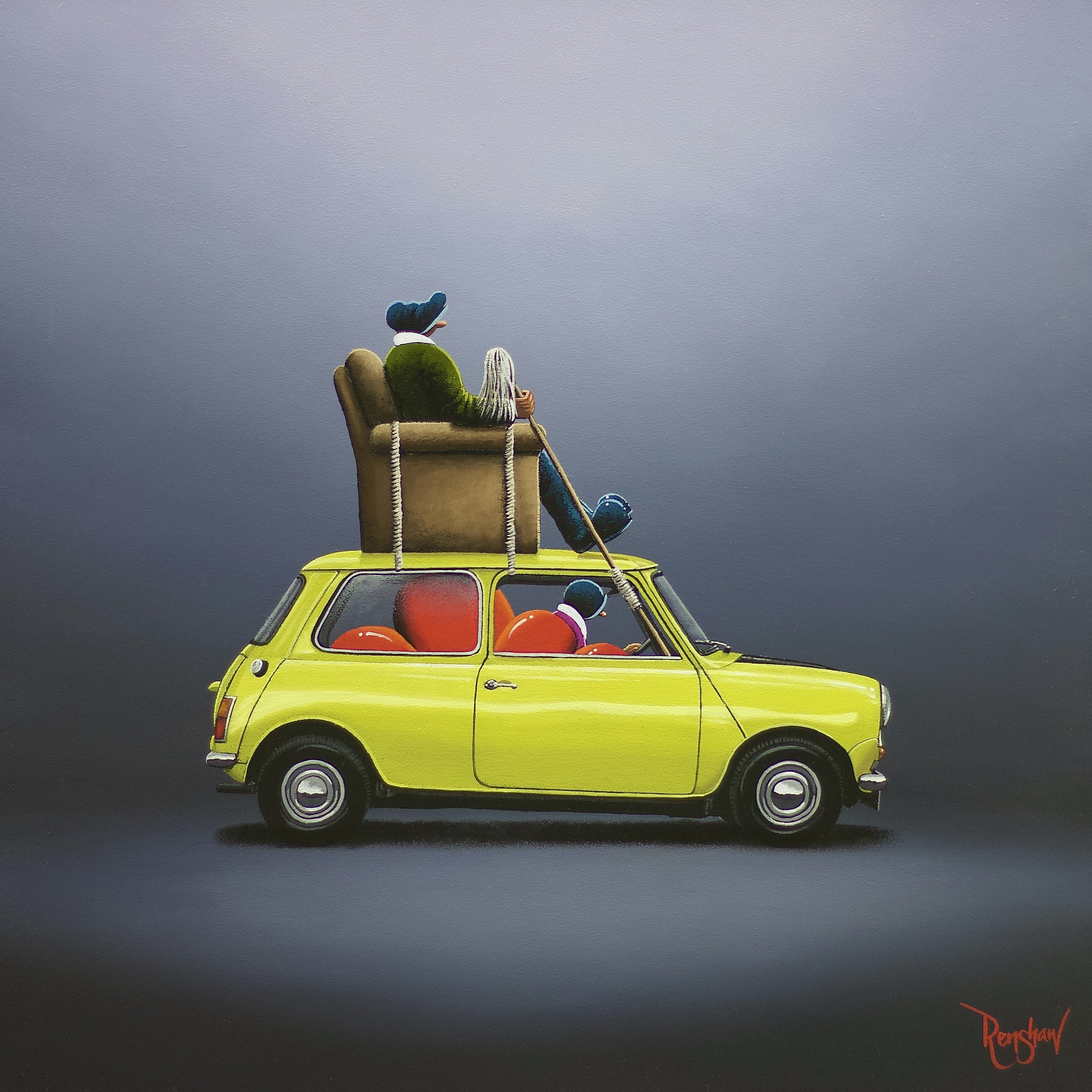 It Must've Bean Love - Original - Wyecliffe Galleries