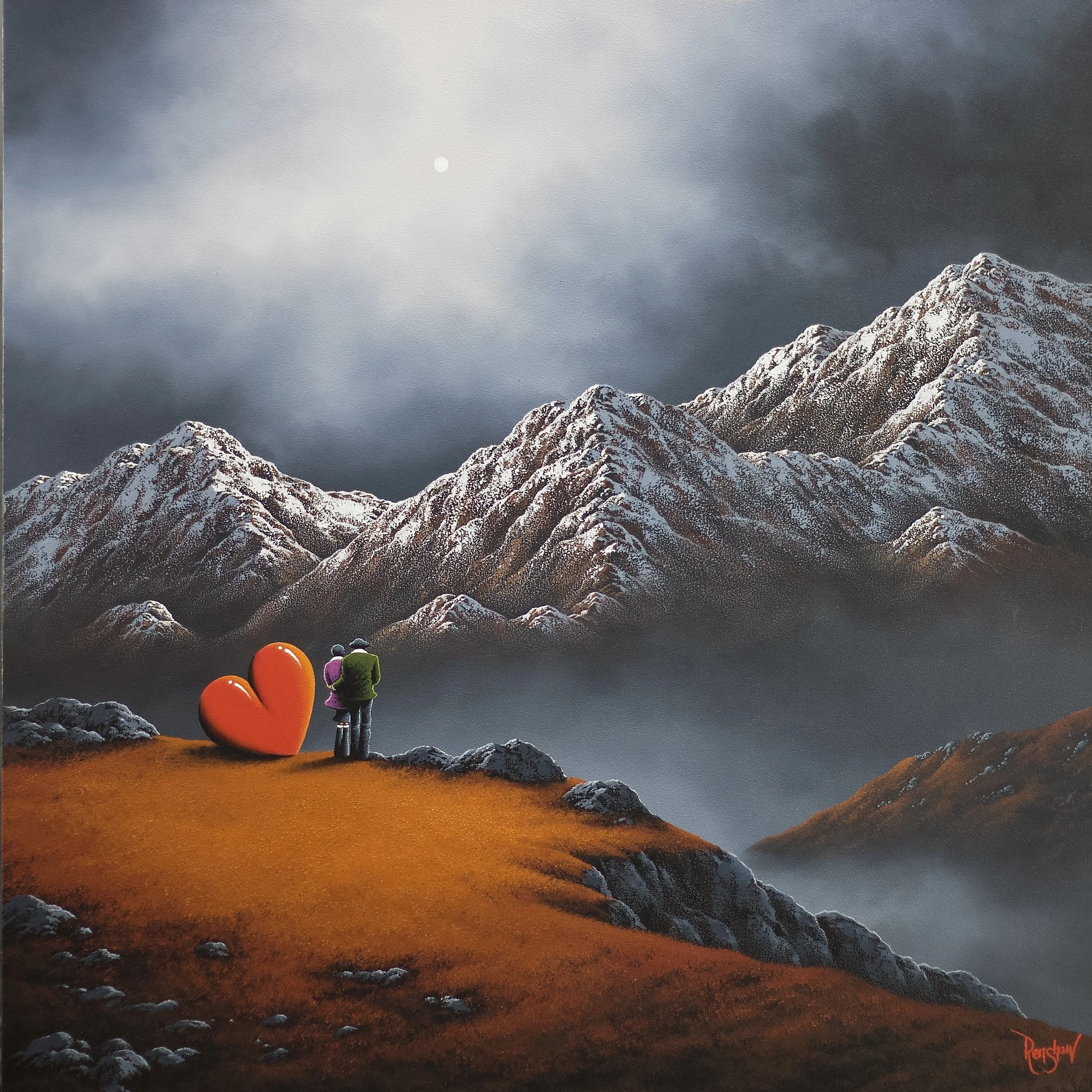Life's a Climb, But the View is Great - Wyecliffe Galleries - Sold