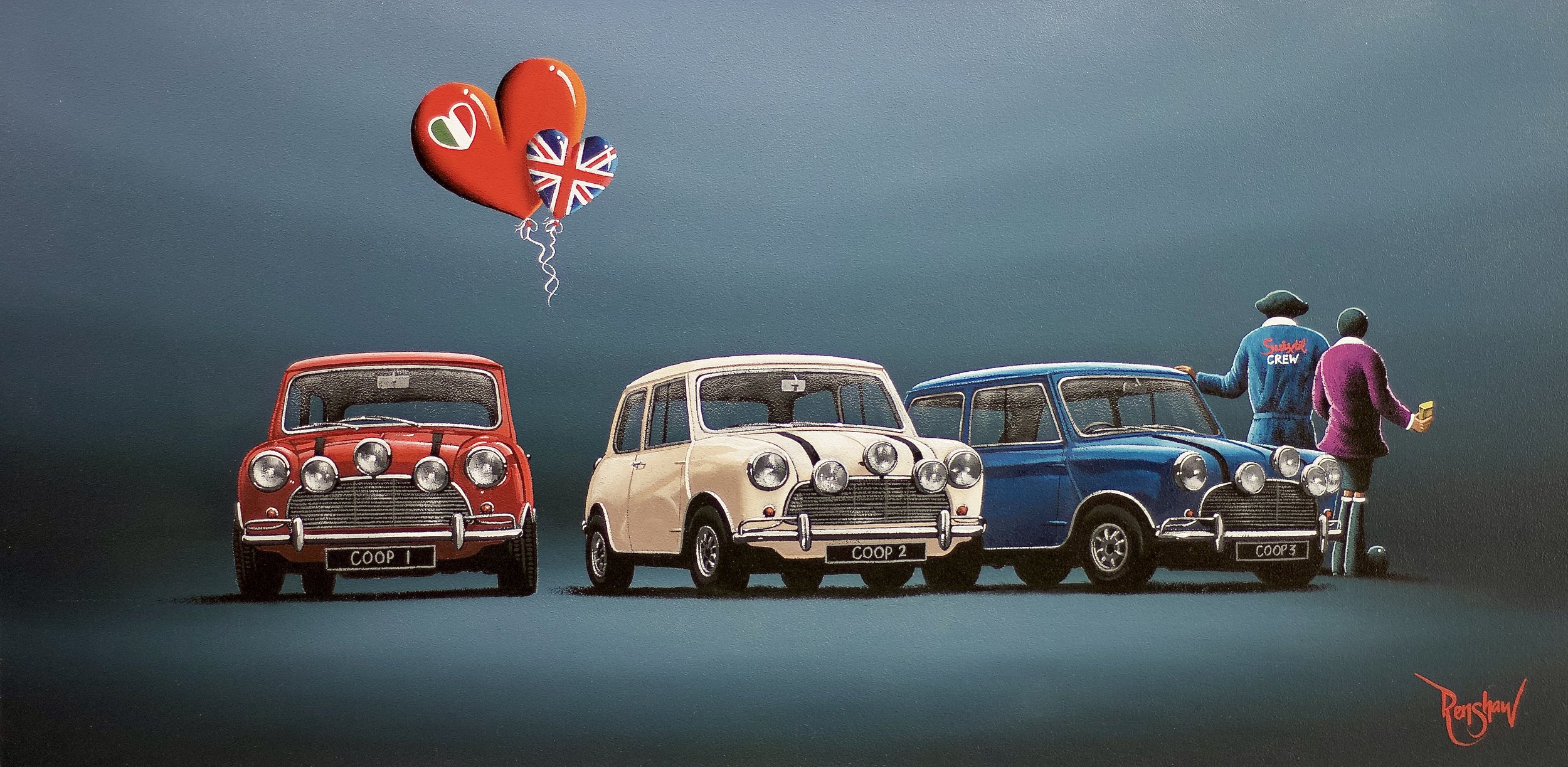 Doris, Ive Got a Plan - Limited Edition of 25 - SOLD OUT at publishers - Please contact Galleries for availability