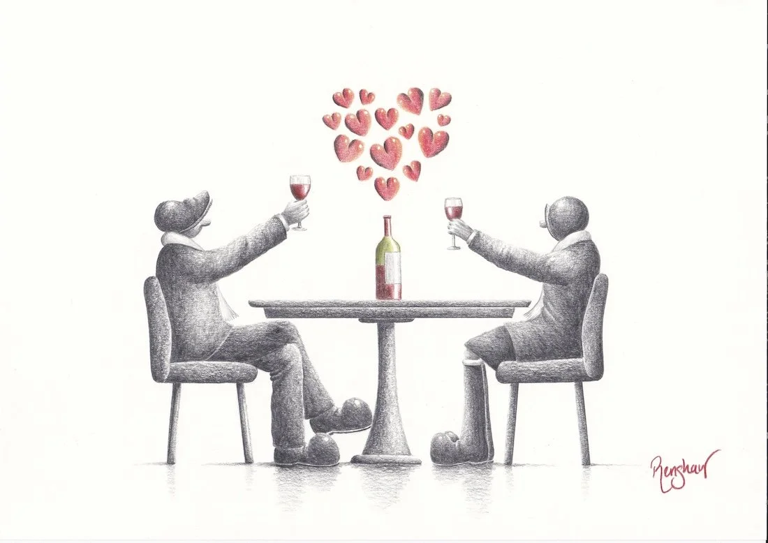 Cheers to Love - Wyecliffe Galleries - Sold