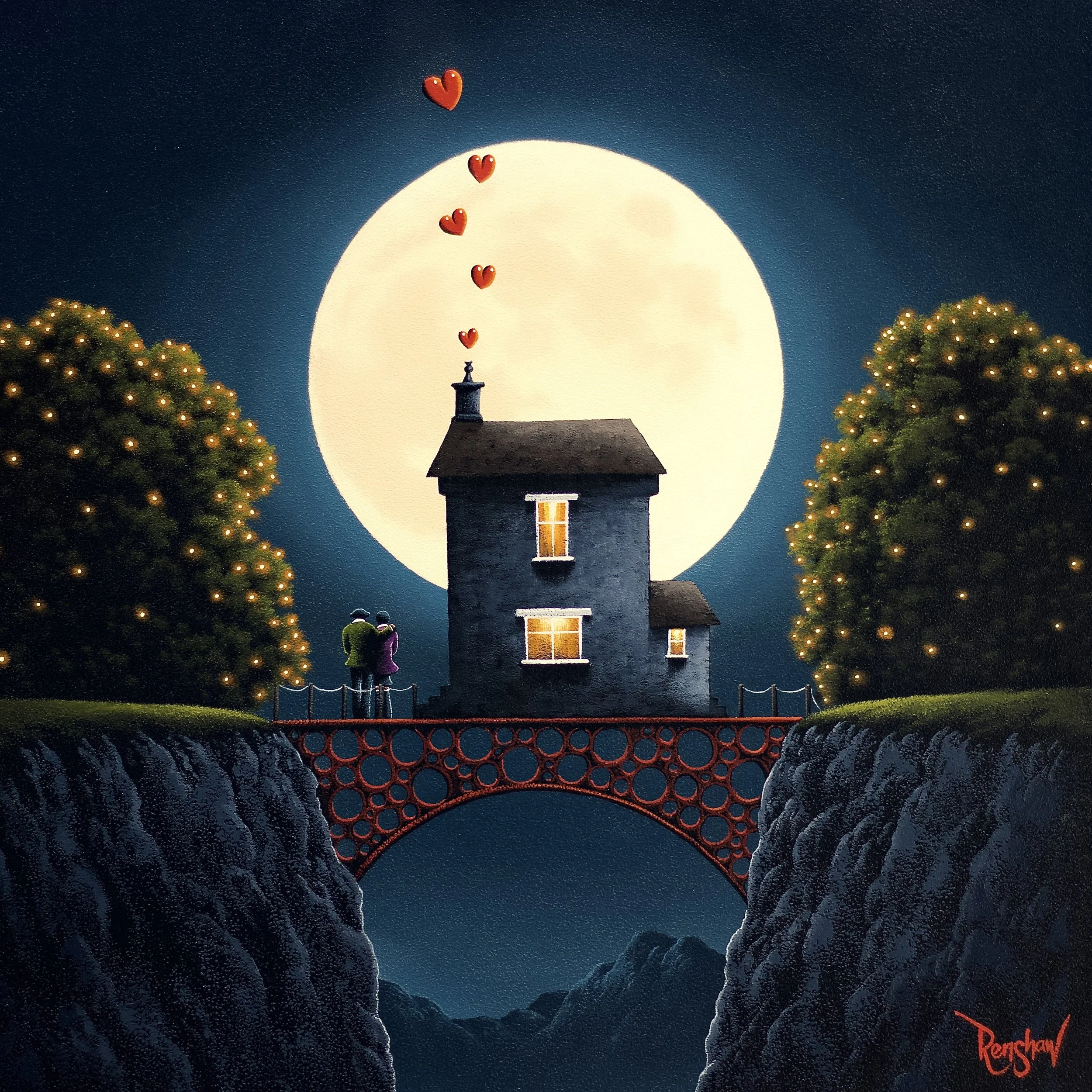 Love Will Lead You Home - Hand Embellished Edition of 25 - Click Image For Links to Galleries