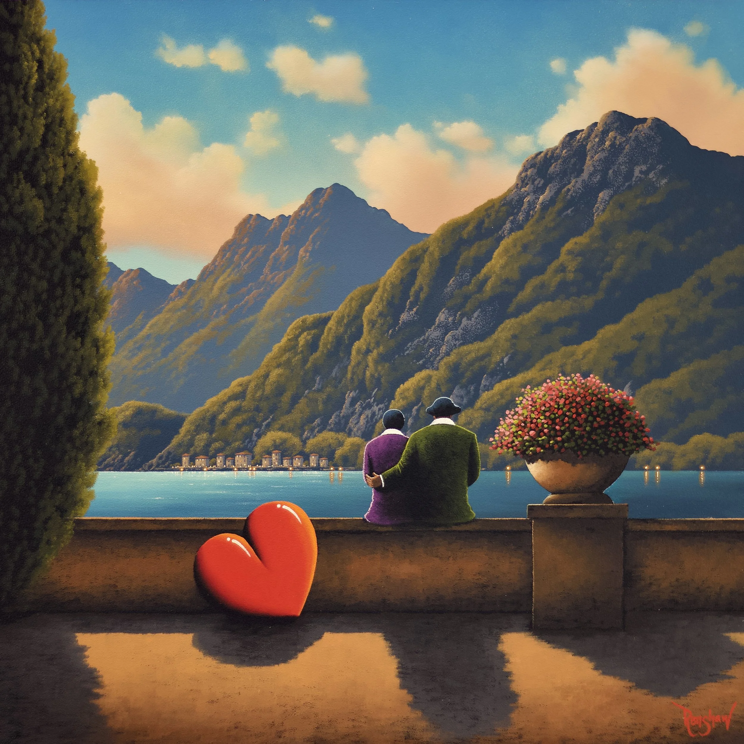 Where Love Meets the Mountains - Wyecliffe Galleries