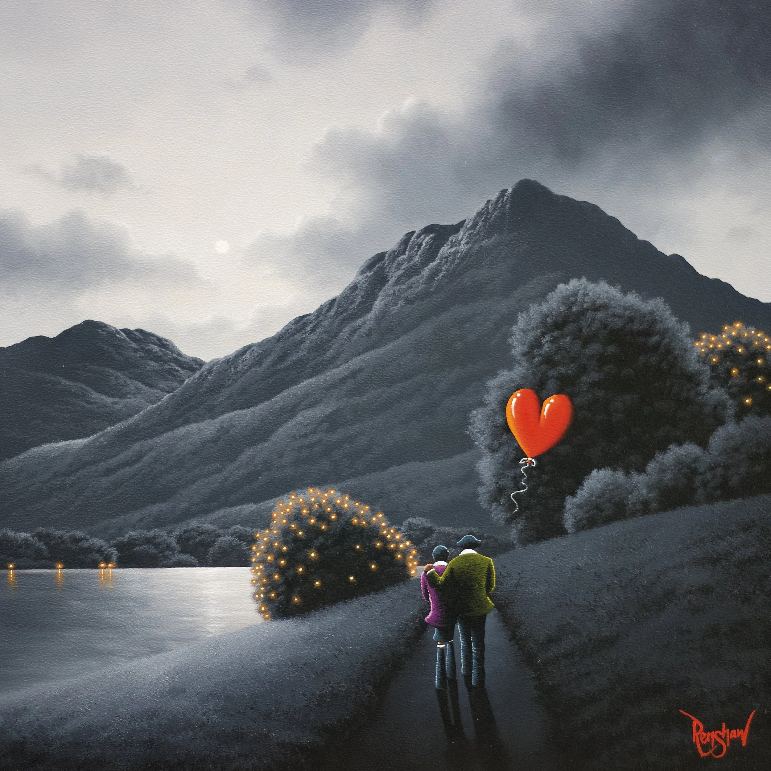 Two Hearts, One Path - Wyecliffe Galleries