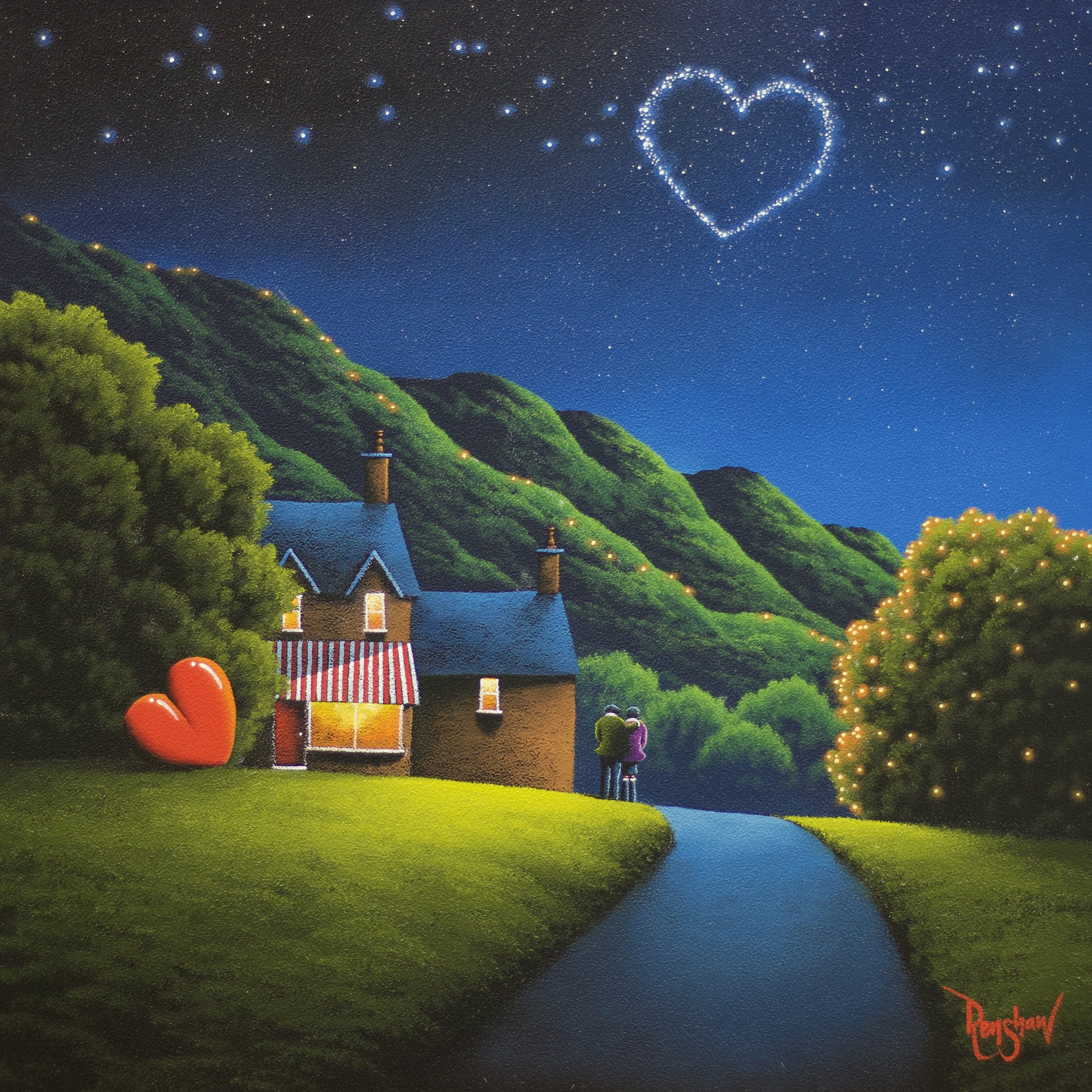 Our Love is Written in the Stars - Wyecliffe Galleries - Sold
