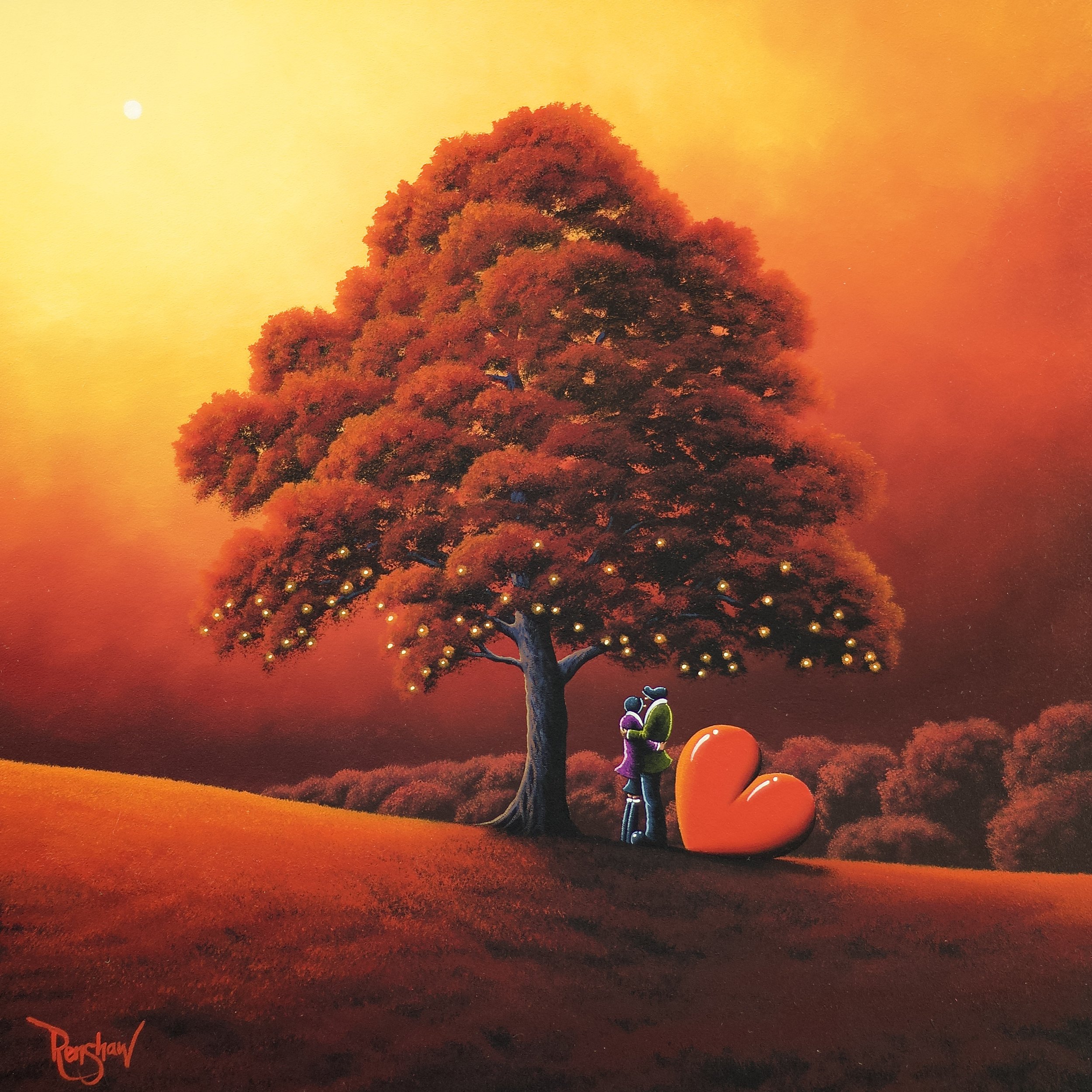 Autumn Skies and Pumpkin Pies - Wyecliffe Galleries - Sold