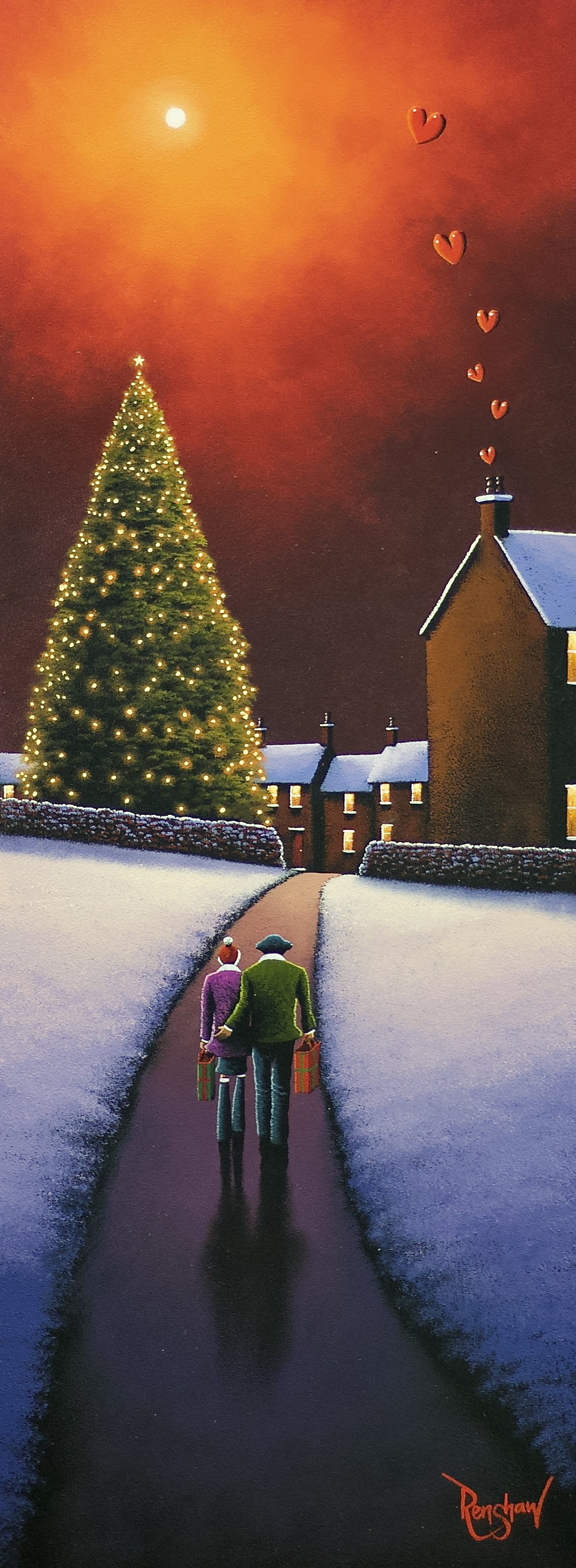 Sunset's Warm Embrace - Wyecliffe Galleries