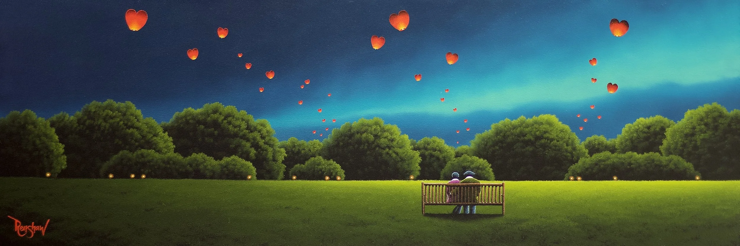 Night of a Thousand Wishes - Wyecliffe Galleries - Sold