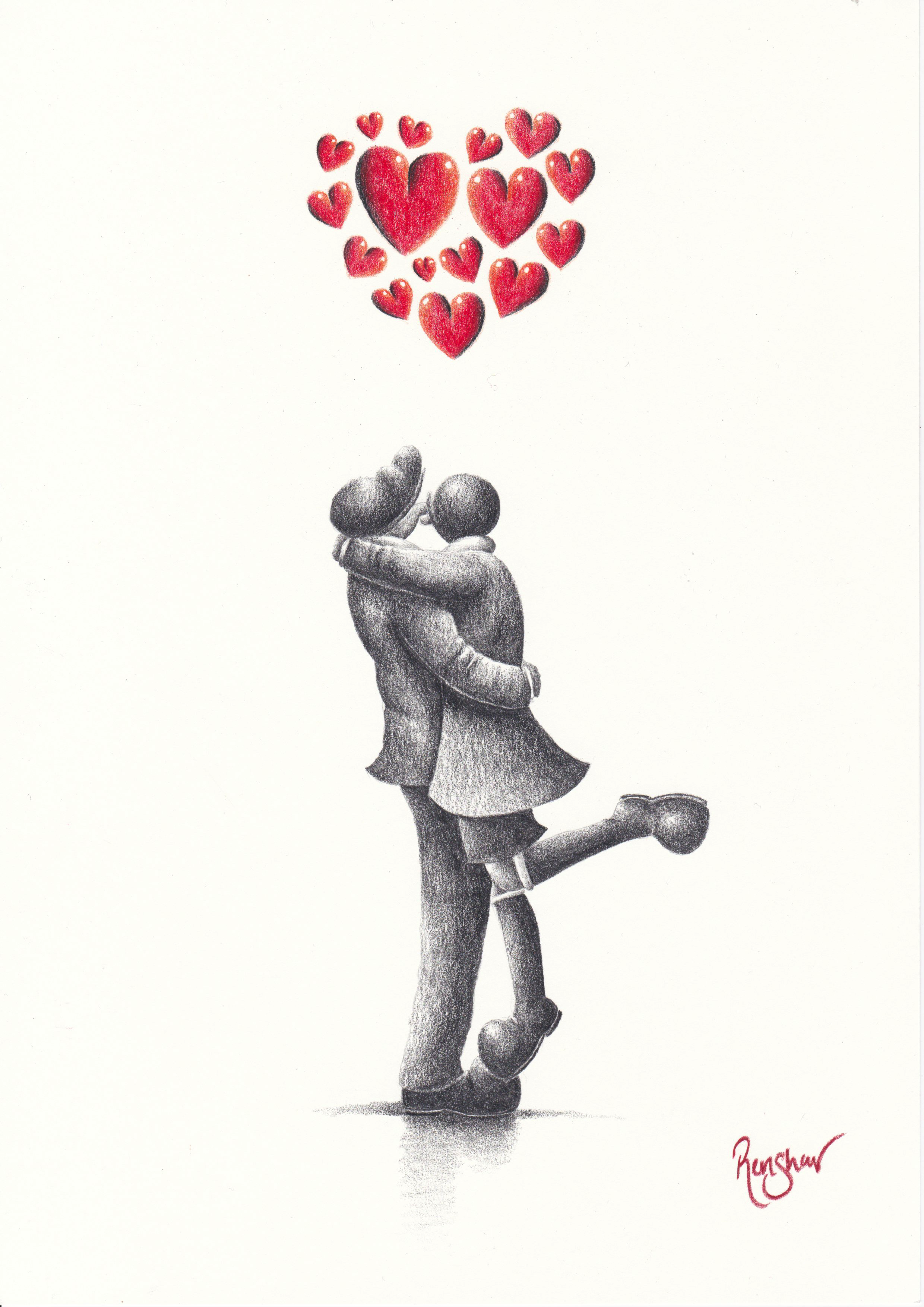 Hugs and Kisses - Wyecliffe Galleries