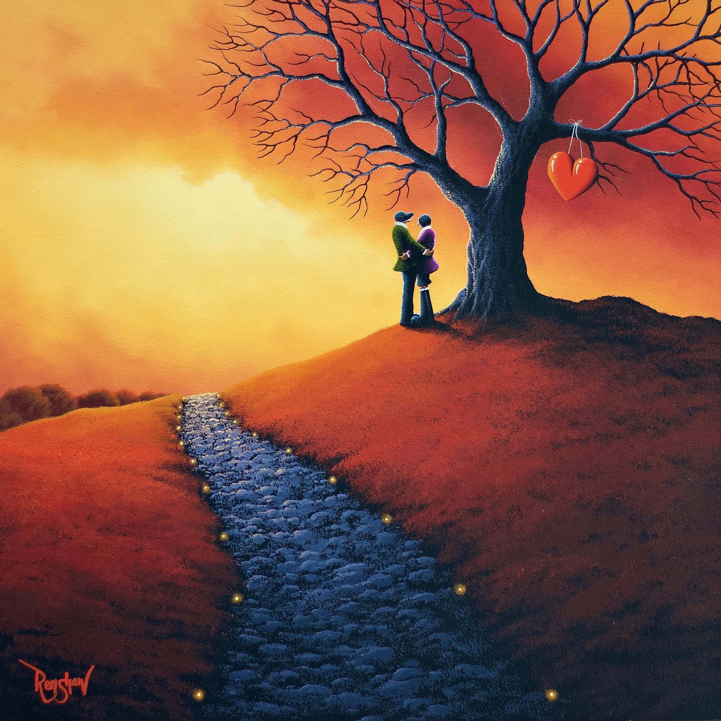 Loving Vibes And Golden Skies - Wyecliffe Galleries