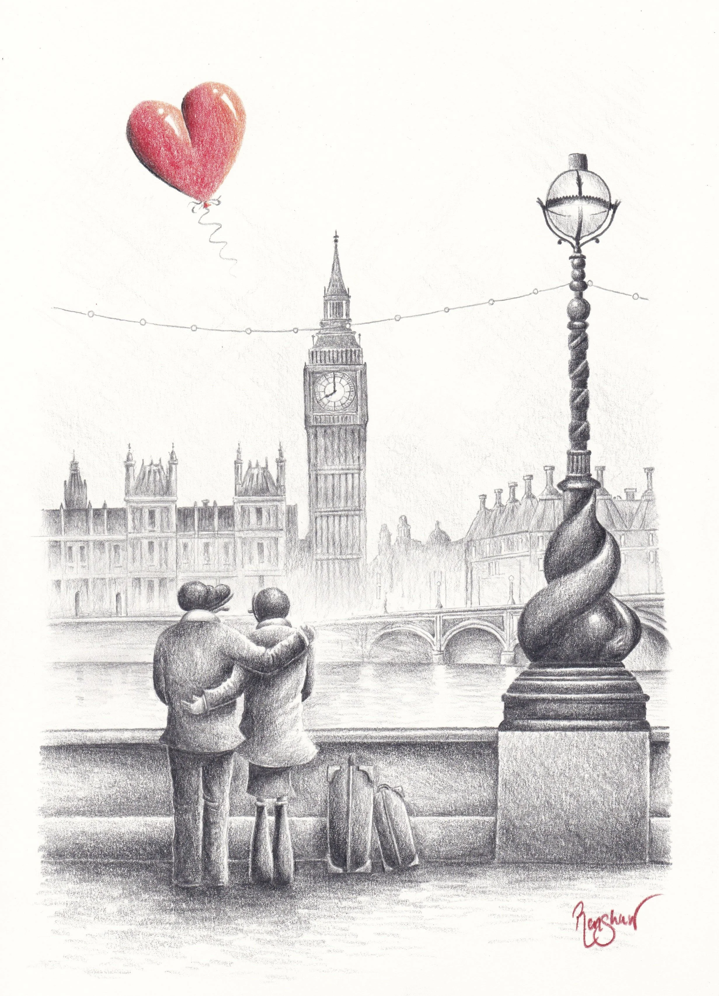 Love is the Bridge Between You and Everything - Wyecliffe Galleries