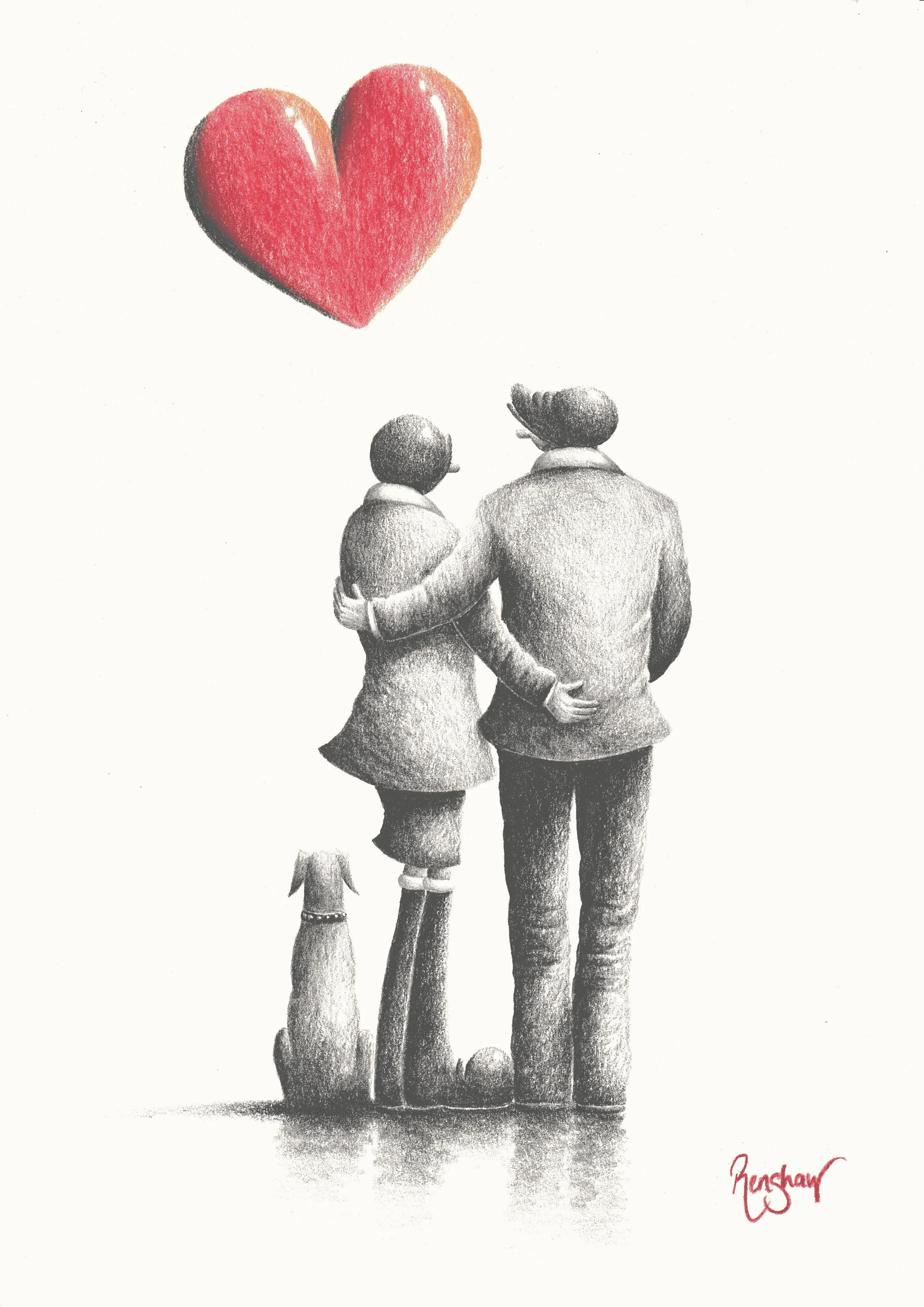 Love, Laughter and Paw Prints - Wyecliffe Galleries