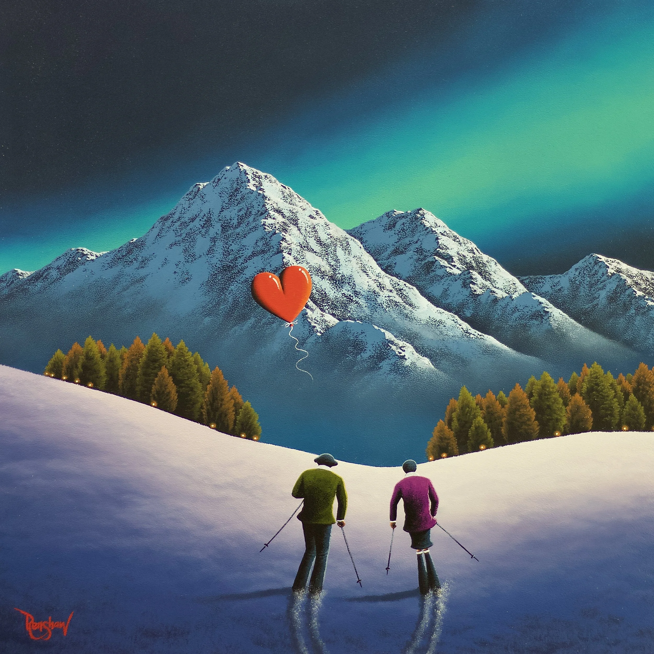 Our Path Through the Snow - Wyecliffe Galleries