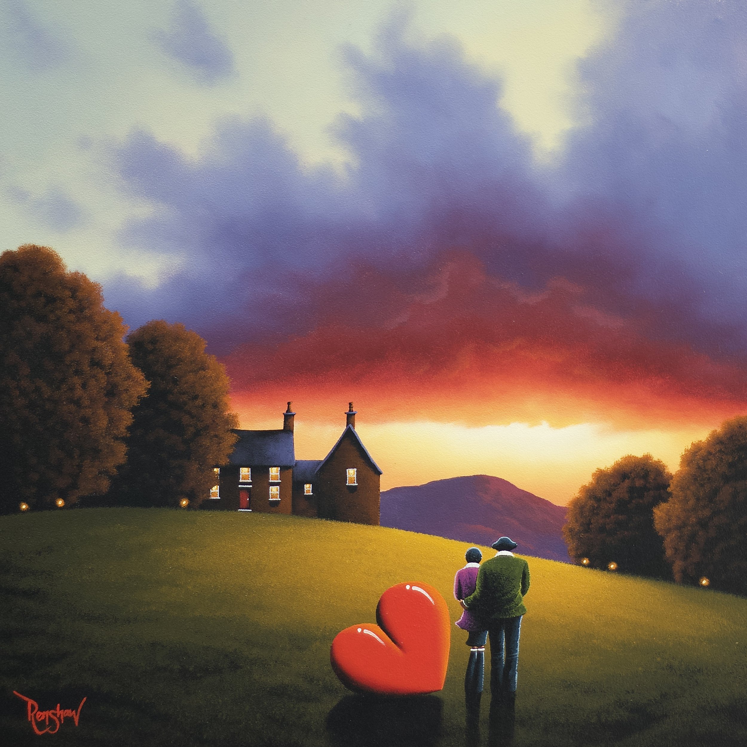 Ablaze With Our Love - Wyecliffe Galleries