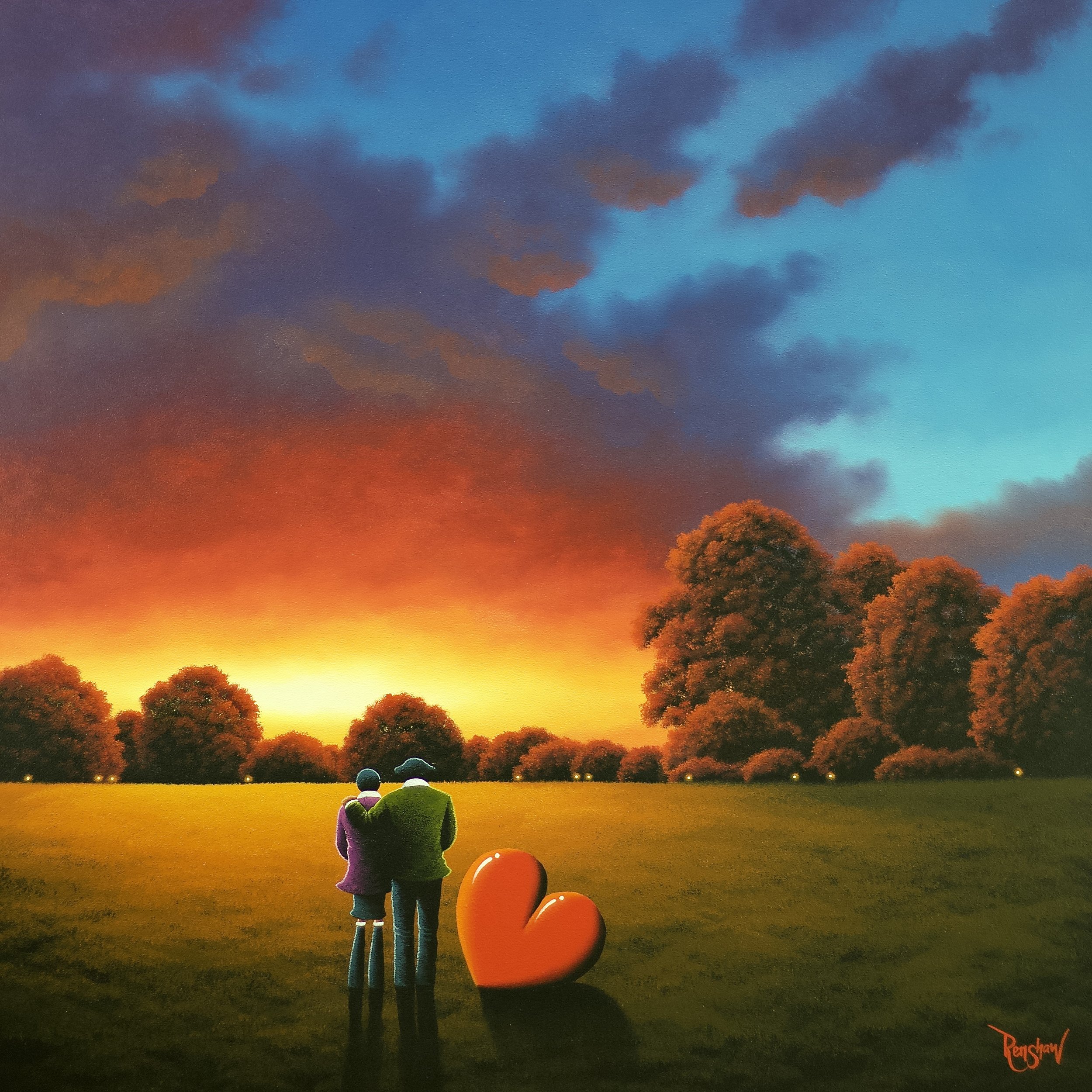 Sunset Dreams Fulfilled - Wyecliffe Galleries