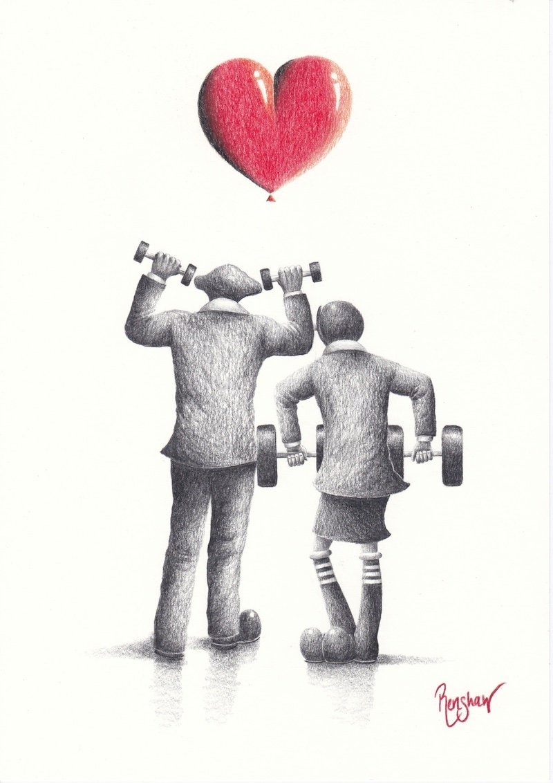 Girl Power - Wyecliffe Galleries - Sold