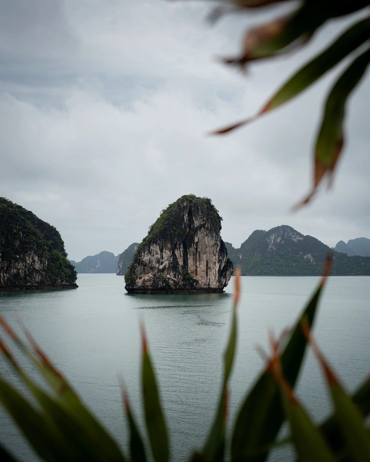 Misty afternoon in Ha Long