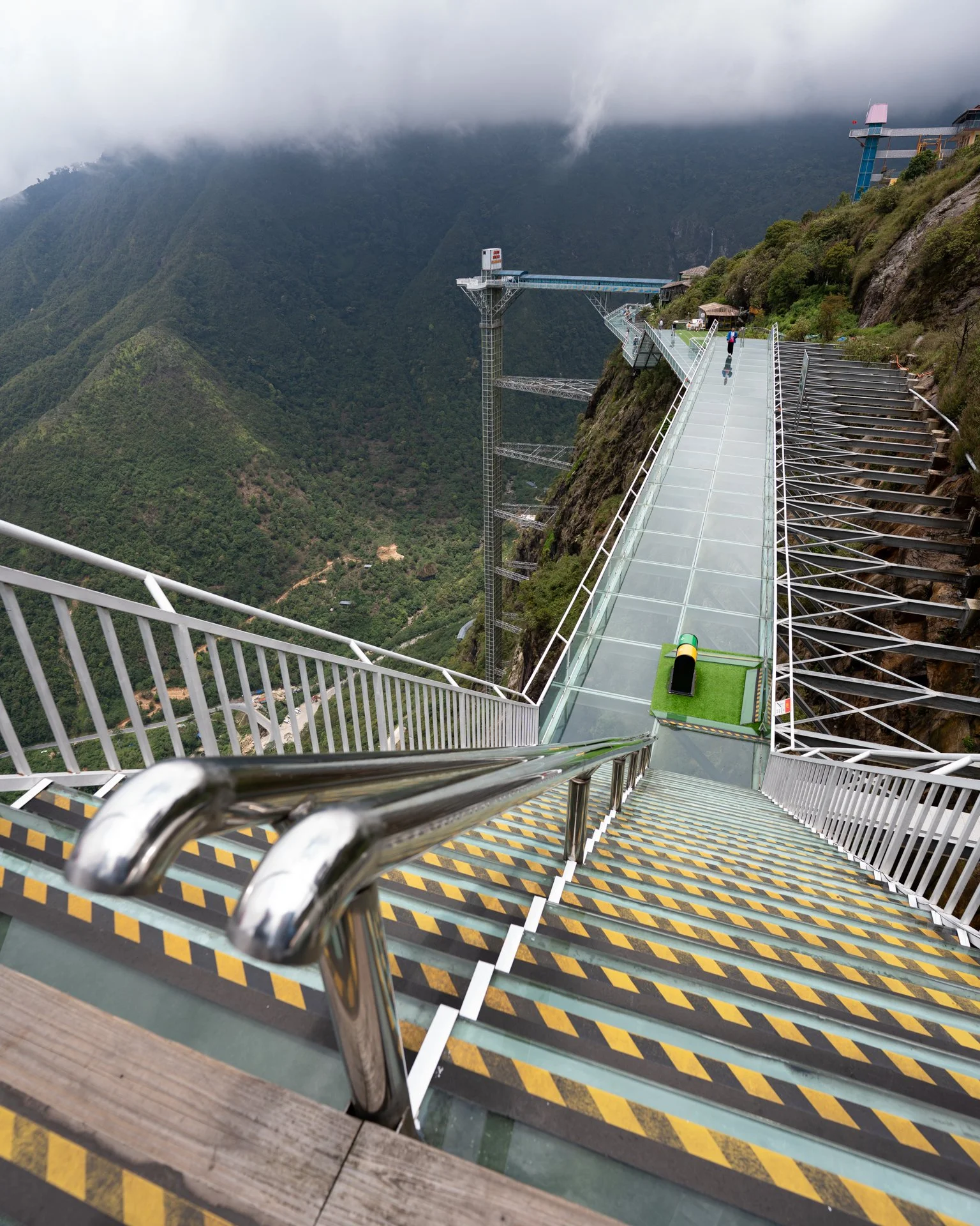 Part of the skywalk