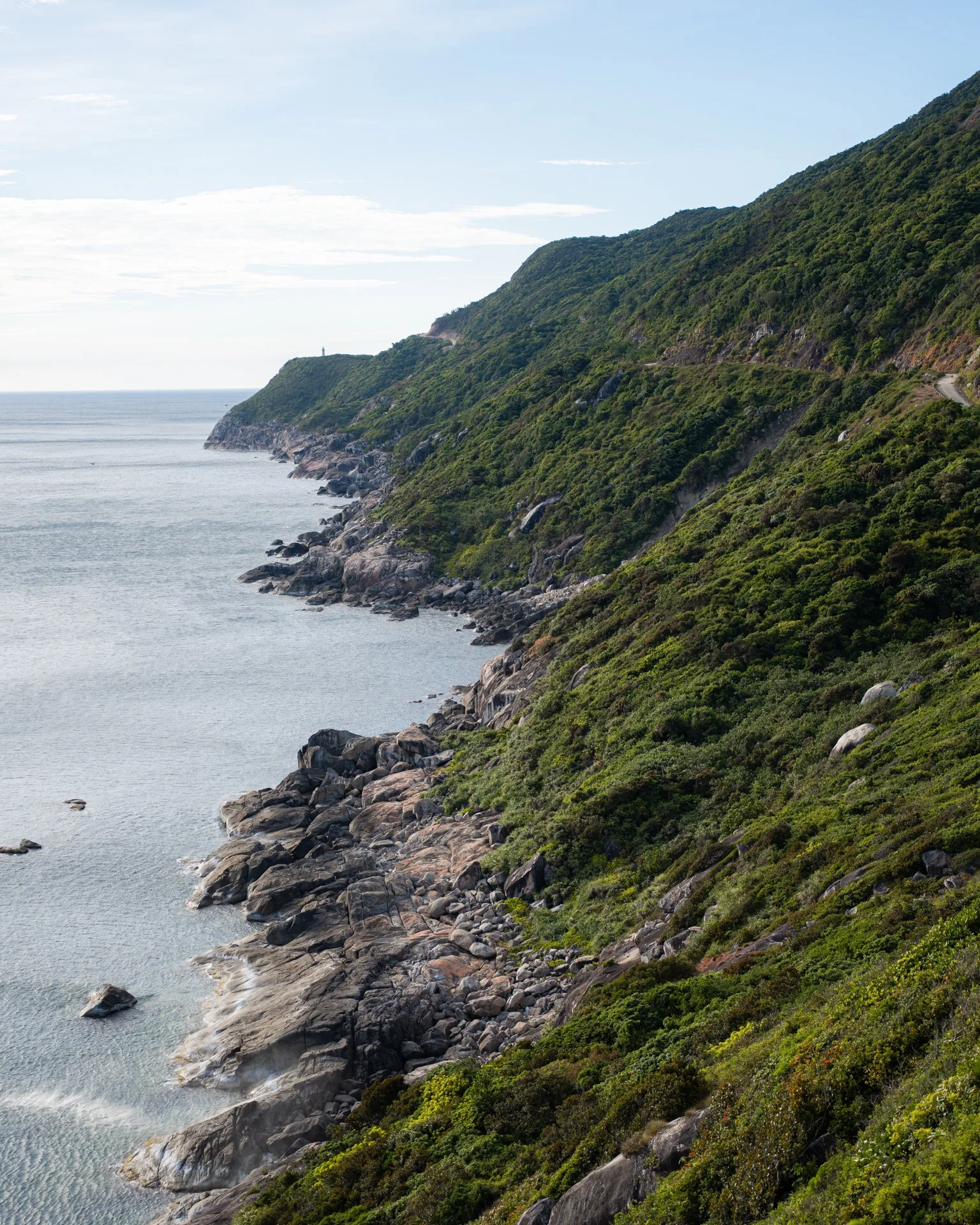 East coast of Cham Island