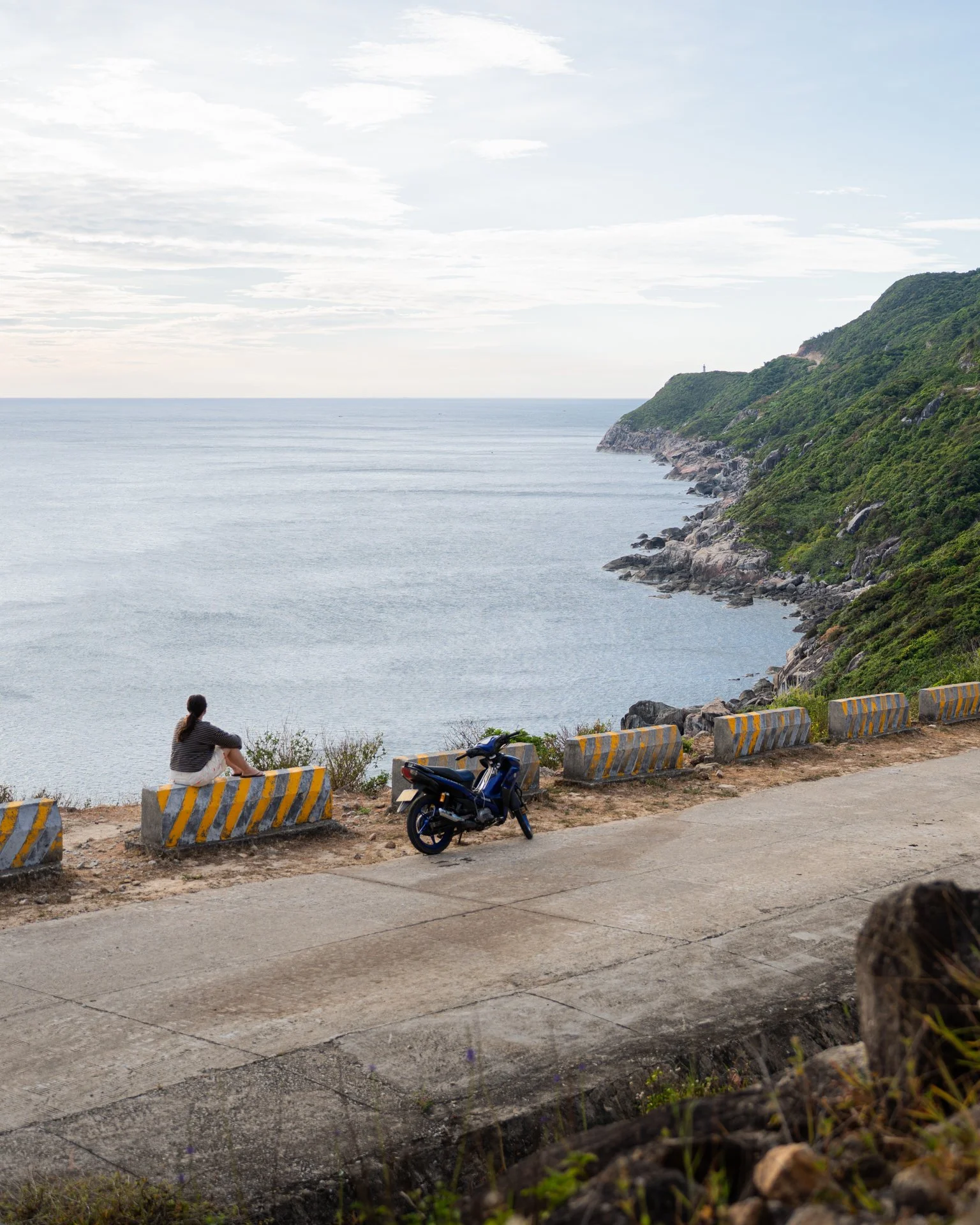 Just after sunrise on the east coast of Cham Island