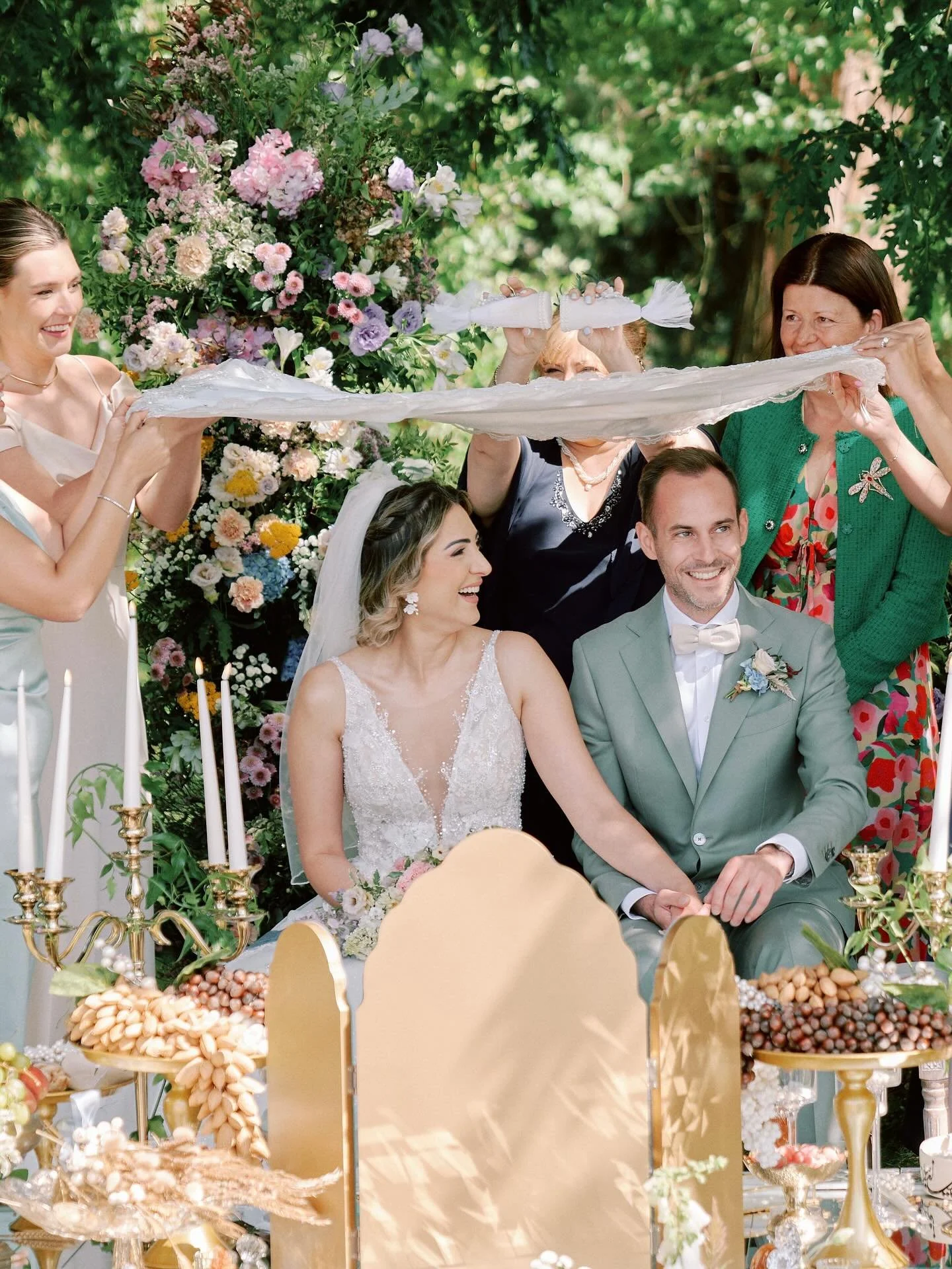 One of the best things about weddings is to see how love is expressed in so many ways around the world. 

Planning &amp; Styling @beyondthepines_weddings
Photographer @valeryvillard
Videographer @maat_galerie
Venue @chateauflocelliere
Florals @atelie