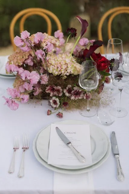 Wedding table in Provence
