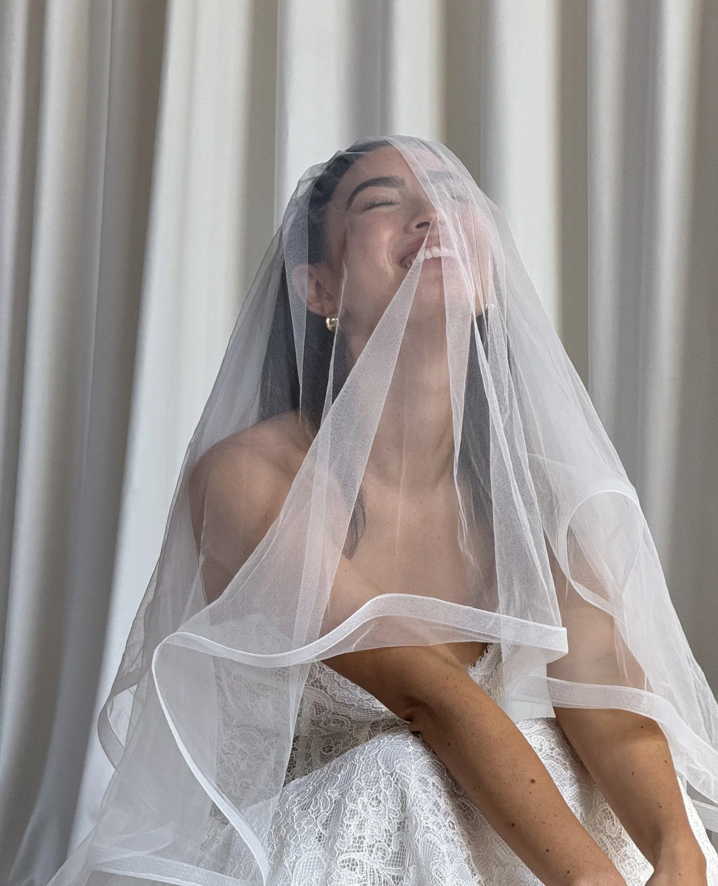 The perfect dress to add a veil to.⁠
⁠
Our WA22978 gown 🤍