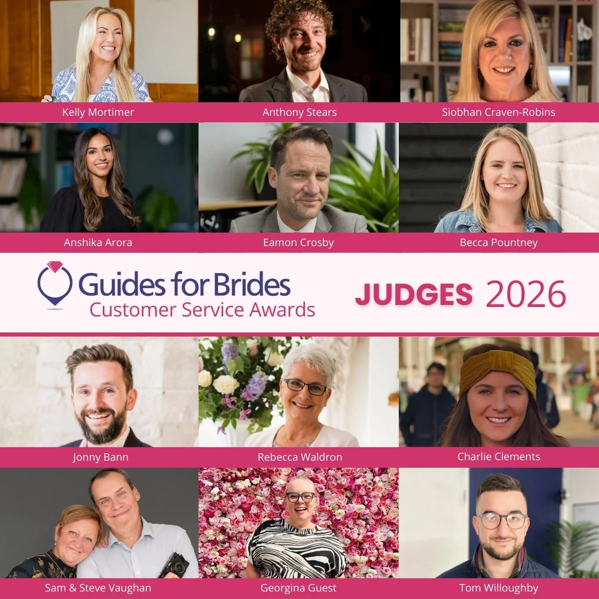 Guides for Brides Judges