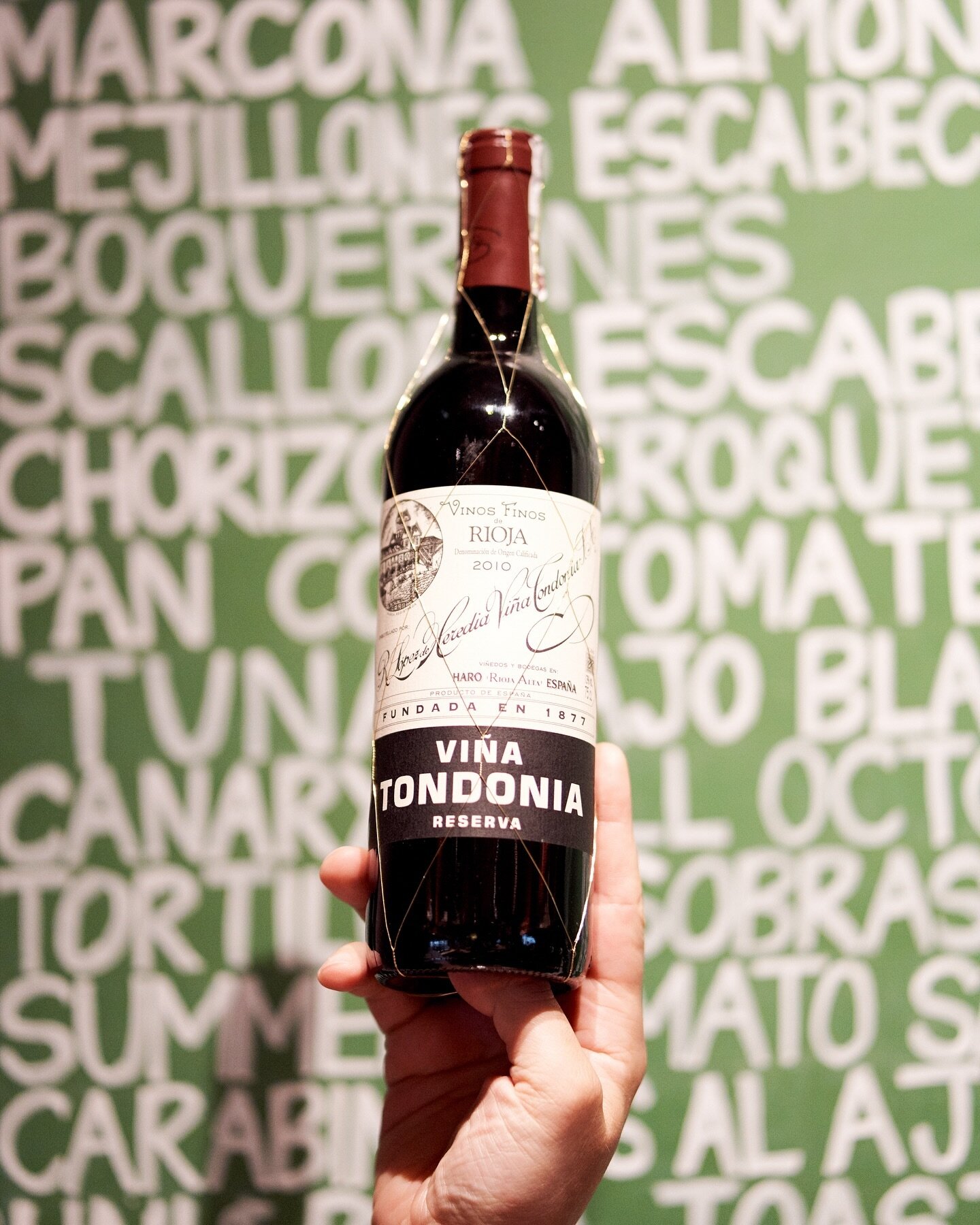 Indulge in our special wine offering, the Vi&ntilde;a Tondonia from Bodegas Lopez de Heredia in Rioja. This incredible wine is made using traditional biodynamic techniques and aged with indigenous yeasts, just like Rafael Lopez de Heredia did 150 yea
