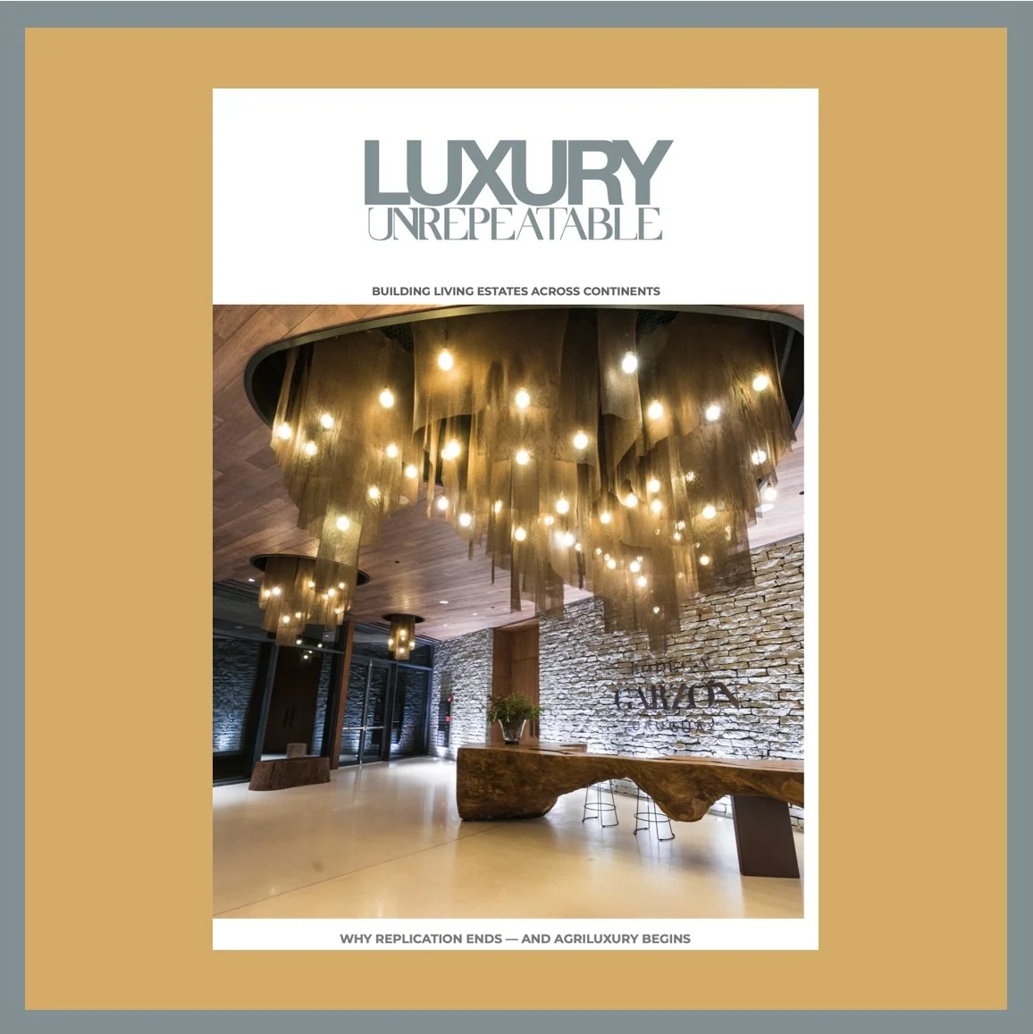 DON’T Replicate Luxury!