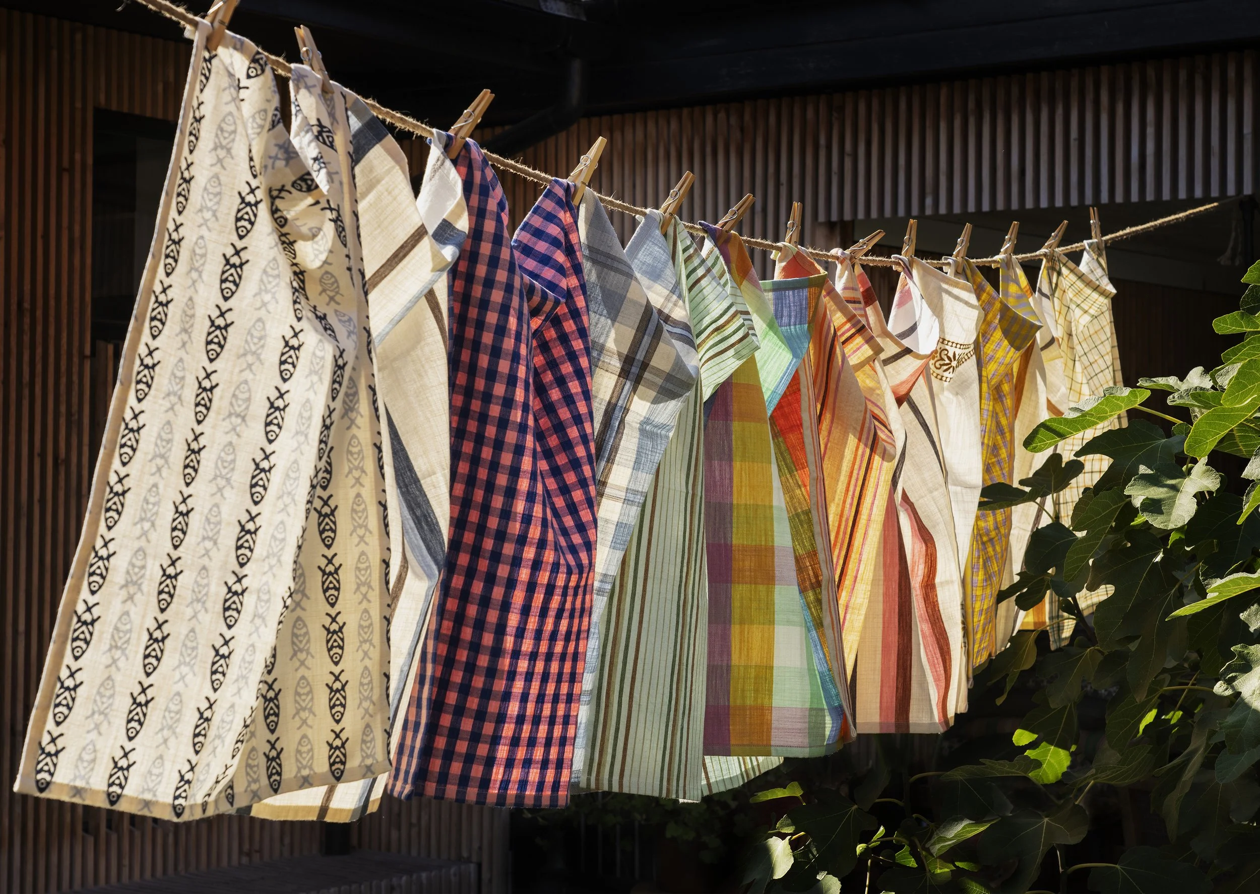 Striped kitchen towel mint 3.jpg