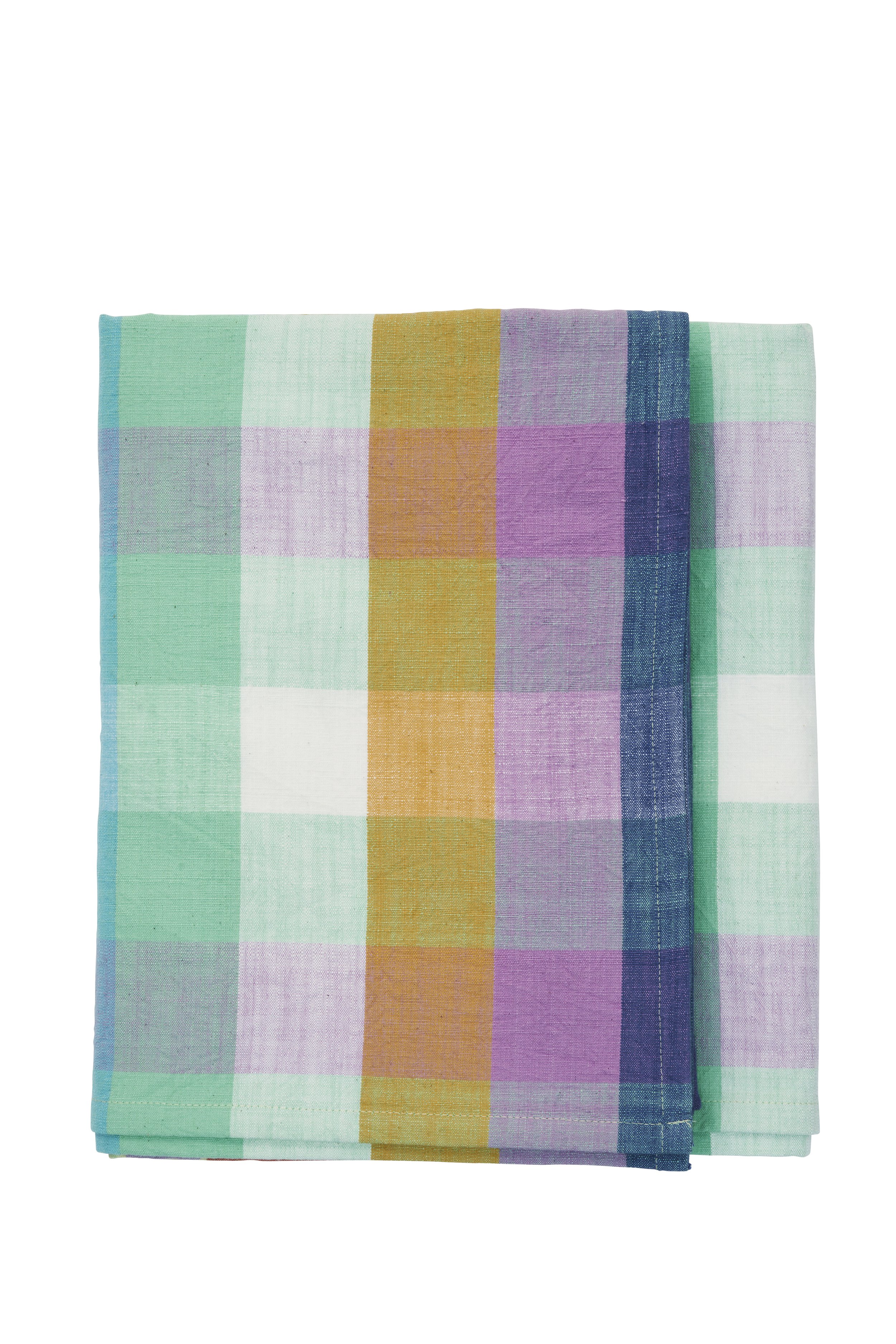 Checked cotton tablecloth A1.jpg