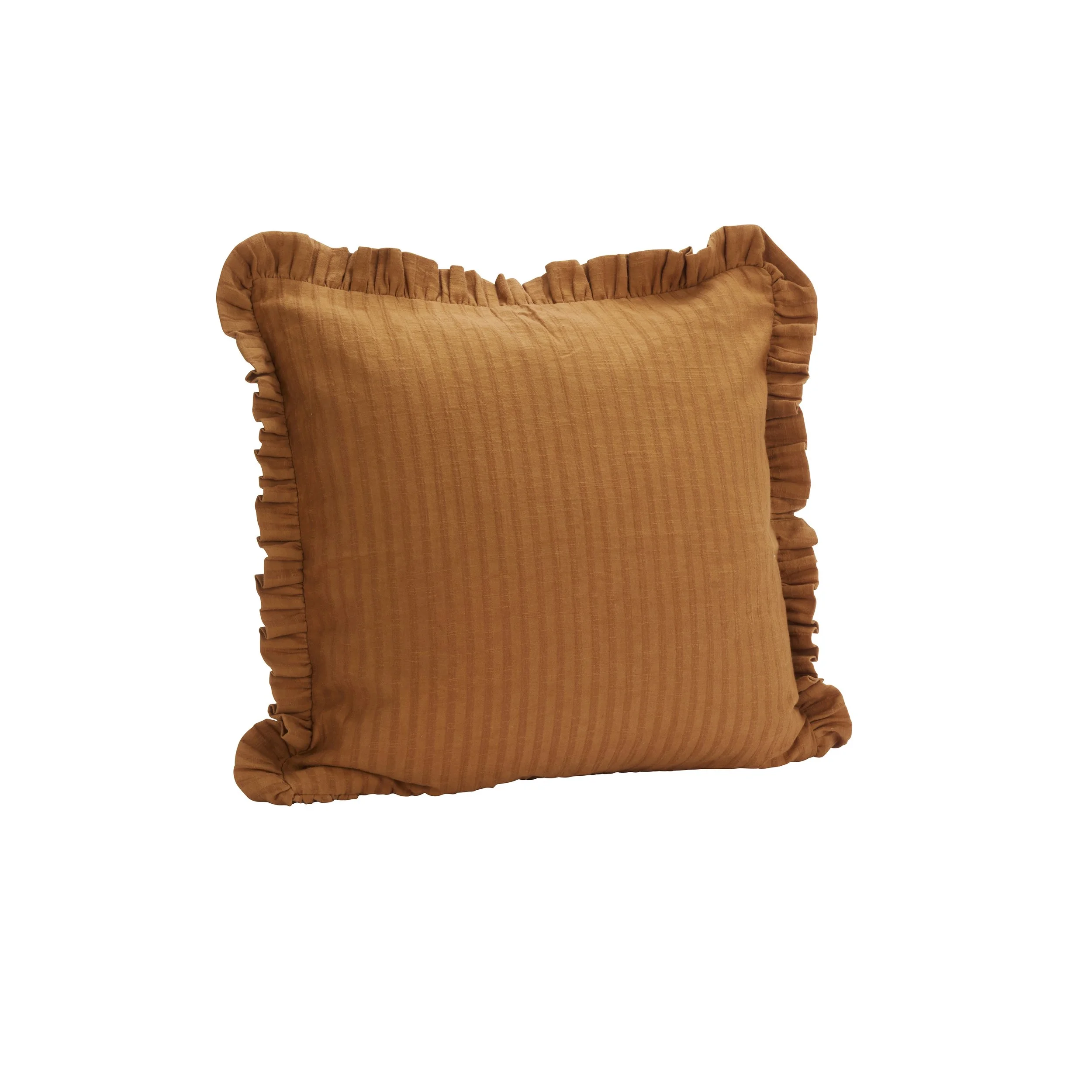 Ruffle cushion cover rust 1.jpg