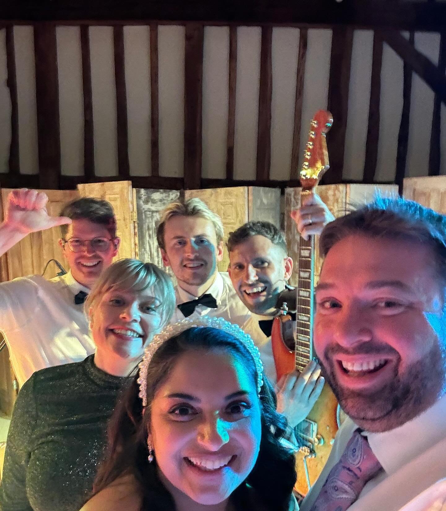Congratulations to the marvellous Manisha and Matt on the Wedding! 

Thanks for inviting us to perform for you and especially for your cracking, first dance selection!  We had a great time and glad you did too!

The EveryKnight team: @kimberleygeorge