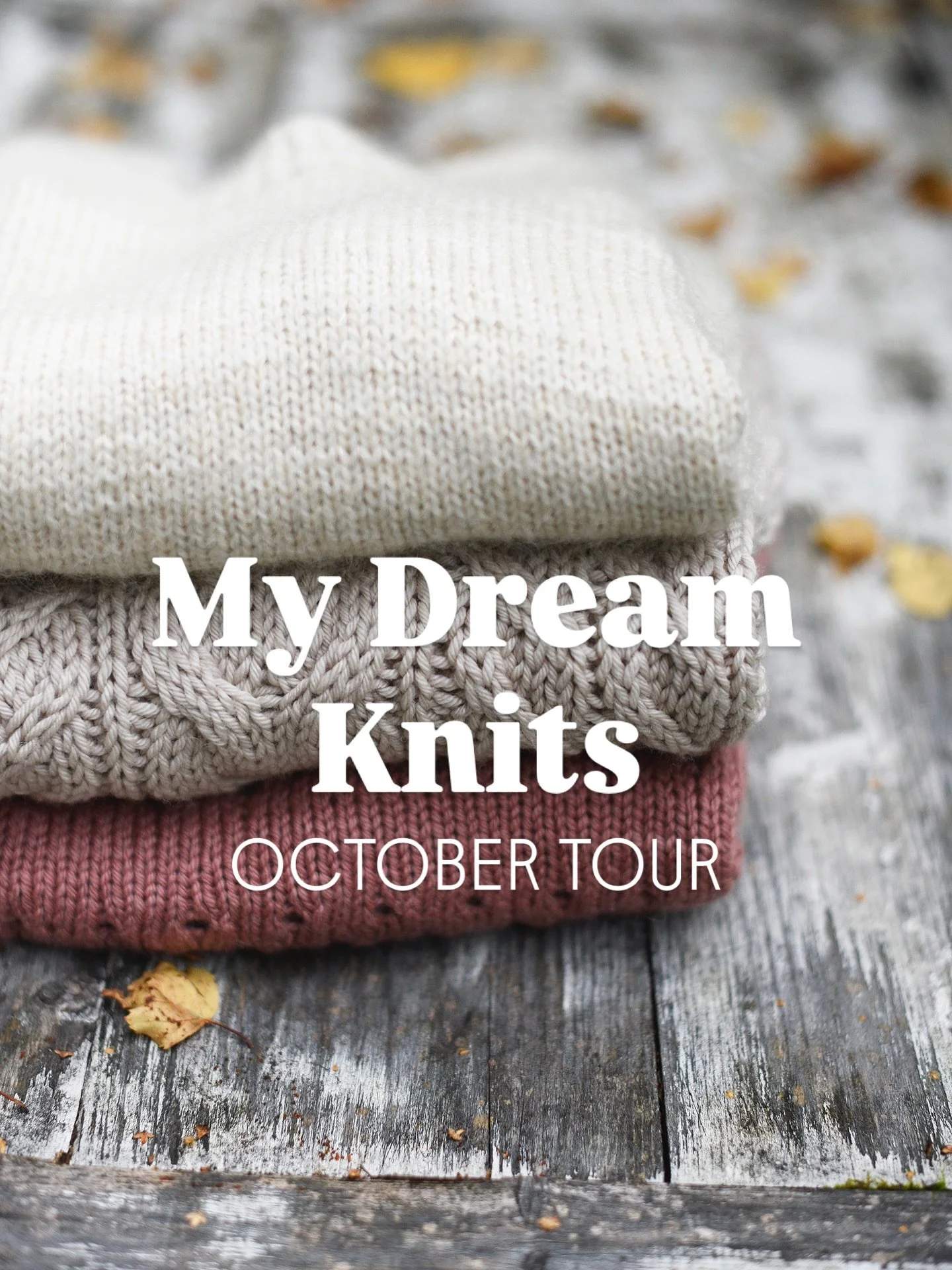 ✨ My Dream Knits - October Tour ✨

Meet me and all the samples from My Dream Knits book this month:

- Saturday 11.10. Nurja, Tampere. I&rsquo;ll be there from 12.00 to 15.00! @nurja.fi 

- Saturday 18.10. Lankakauppa Titityy, Jyv&auml;skyl&auml;. @l