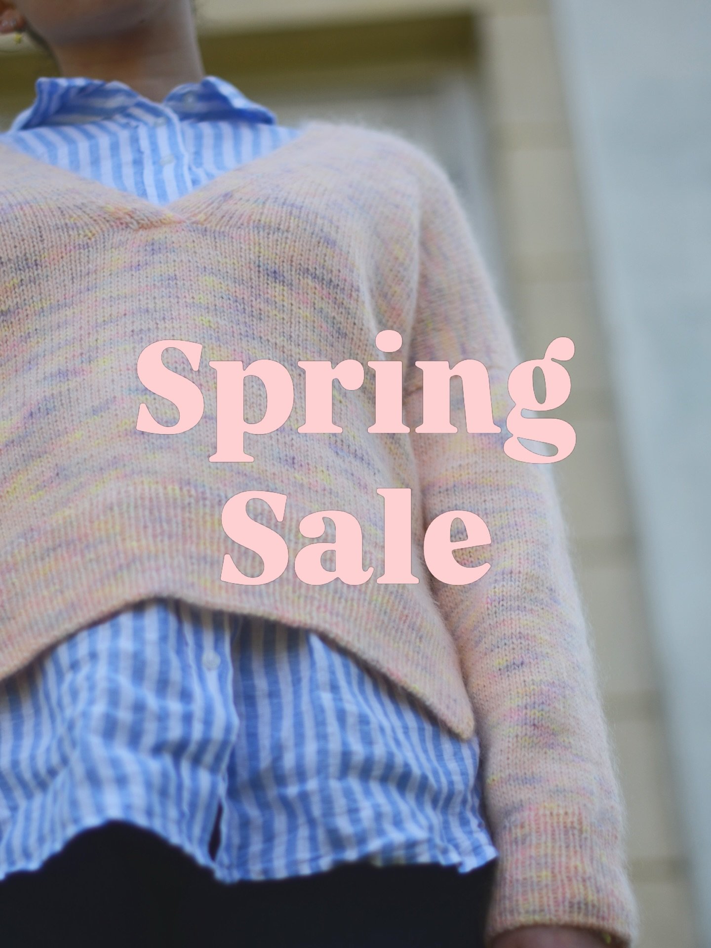 It&rsquo;s time for a little Spring sale! 🌱

The days are getting longer, the sun is sticking around more and more, even daily! And I&rsquo;m certainly craving some more spring and summer knits 🤩

To celebrate, I&rsquo;m running a little sale! Save