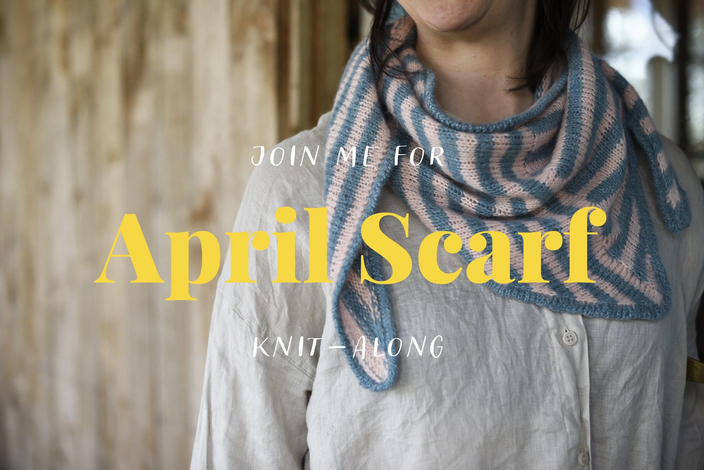 April Scarf KAL