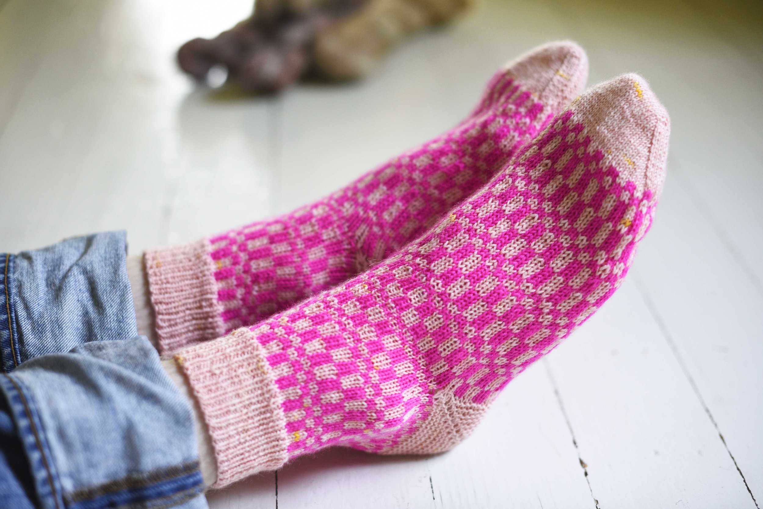 Pink Waffle Socks 10.jpg