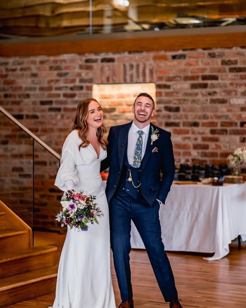 And so it begins&hellip;our first wedding of the 2024 season. What a gorgeous couple! 

Em and Zack opted for the creative couples option; the Wild Bee team created the bouquets and buttonholes whilst family and friends created designs using our buck