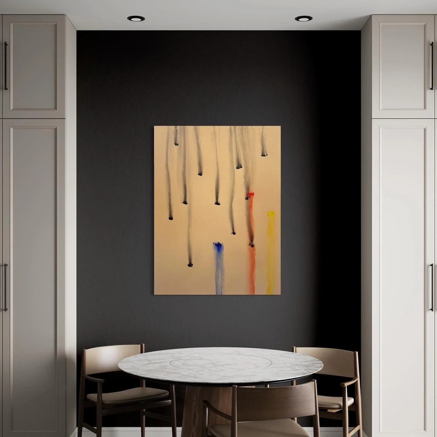 5 Ways Large-Scale Abstract Art Transforms a Room