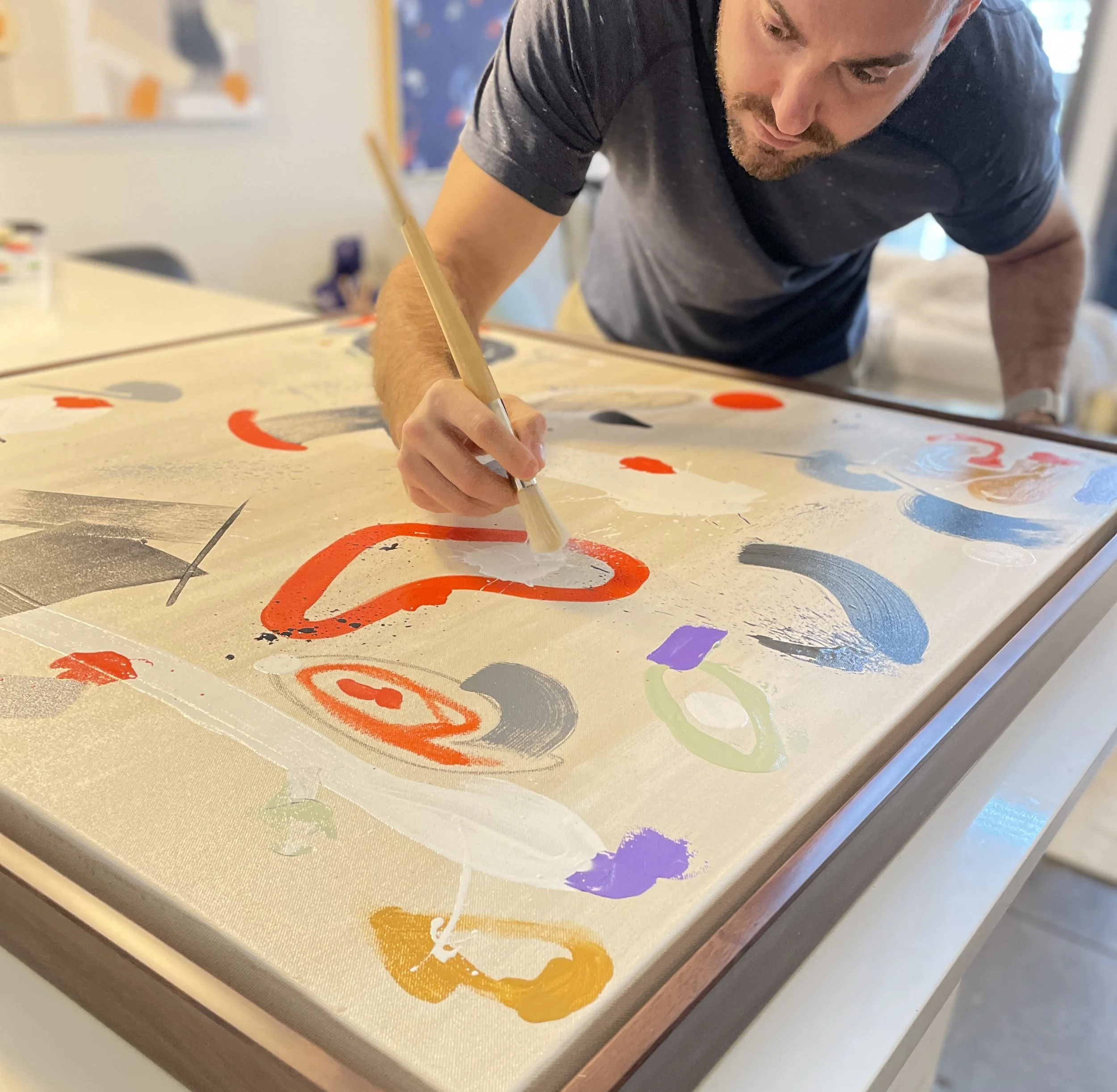 Meet the Artist: The Story Behind Abstract By Joe