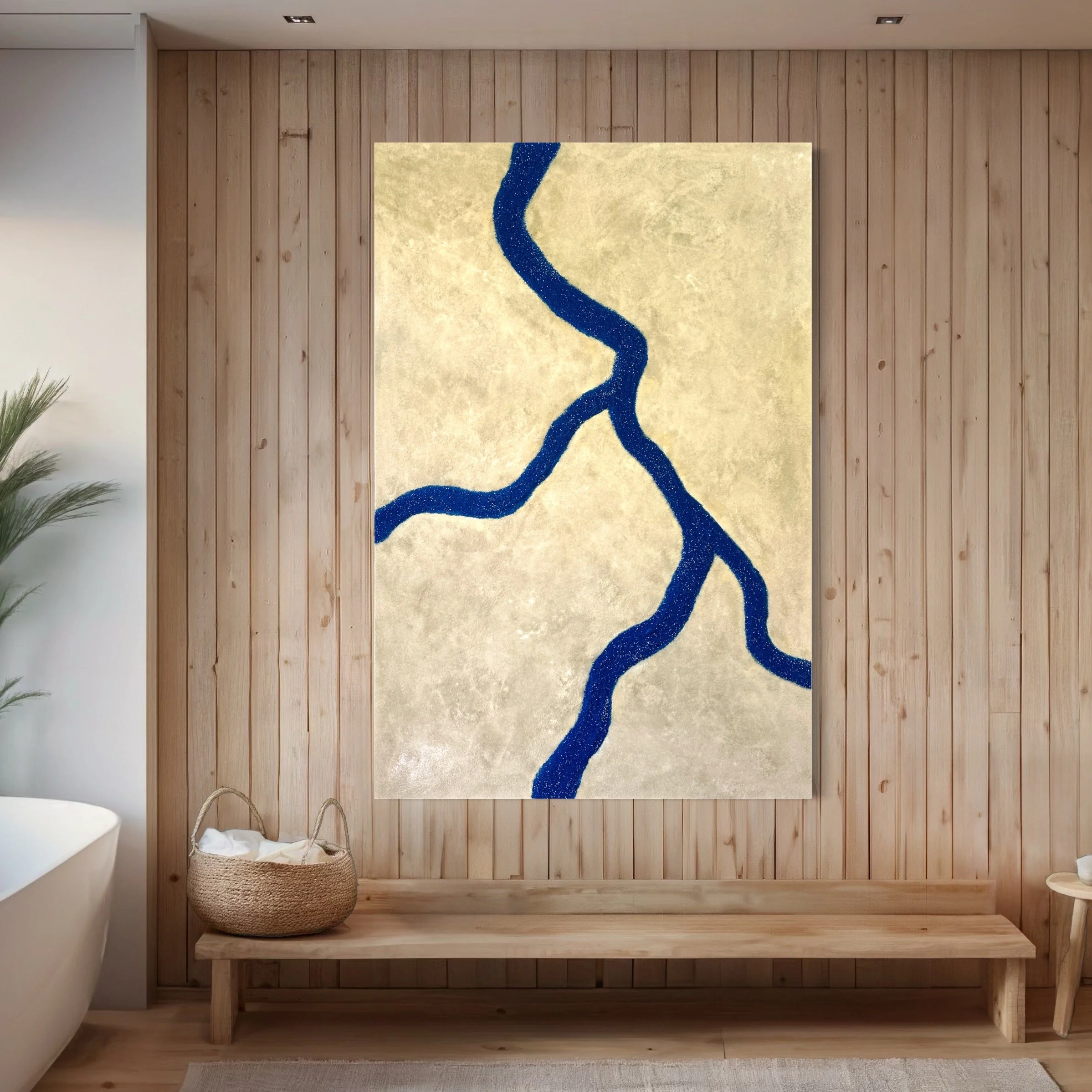 The Rise of Large-Scale Abstract Art in Modern Interior Design