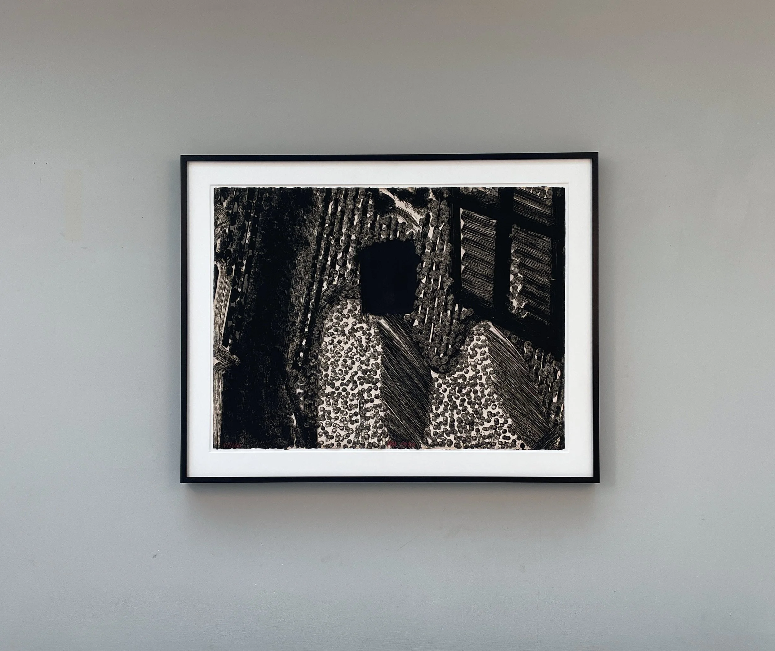 Howard Hodgkin (1932-2017) After Lunch 1980 - Etching and hand colouring - edition of 100 - E22-6 - Nick Skipp Fine Art