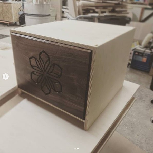 Storage for Low Desk
