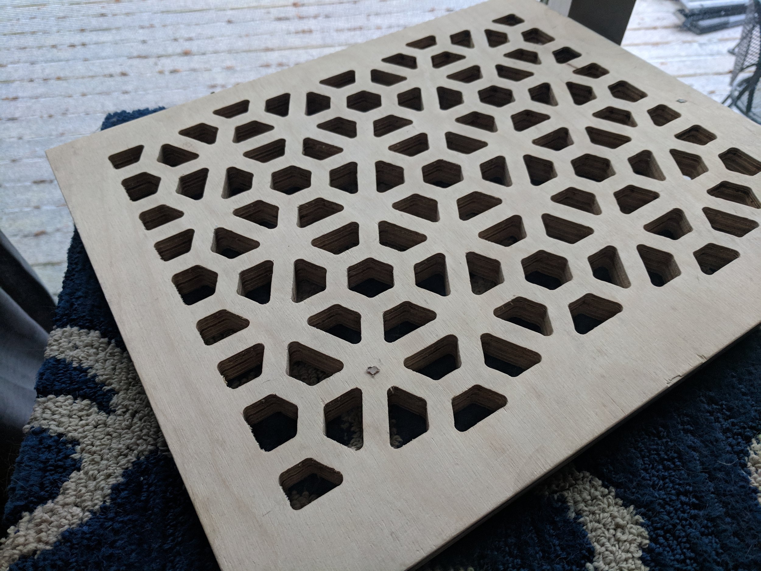 Floor vent cover
