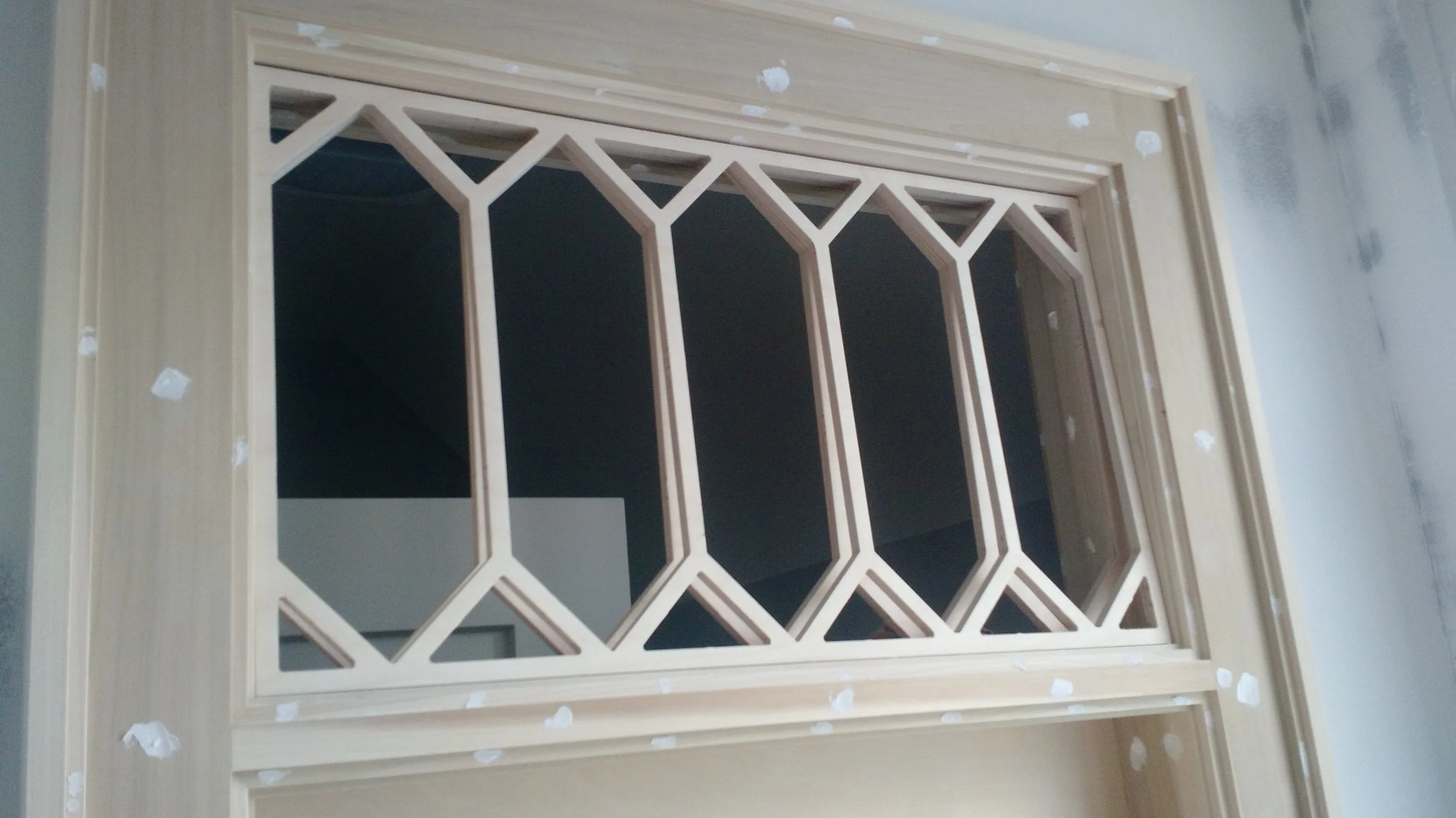 Privacy window detialing