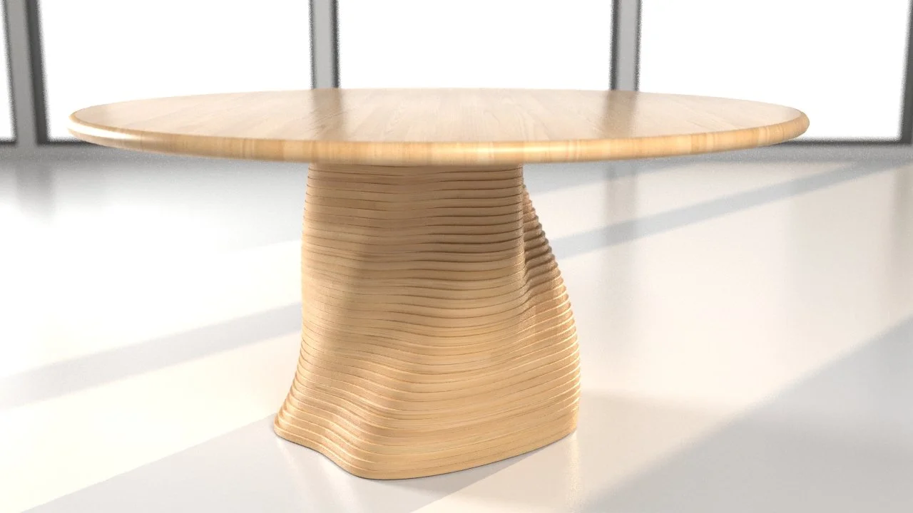 Layered parametric base table