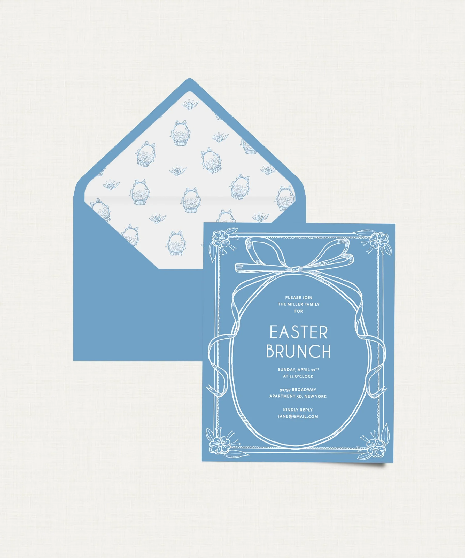 Easter Invitation Design