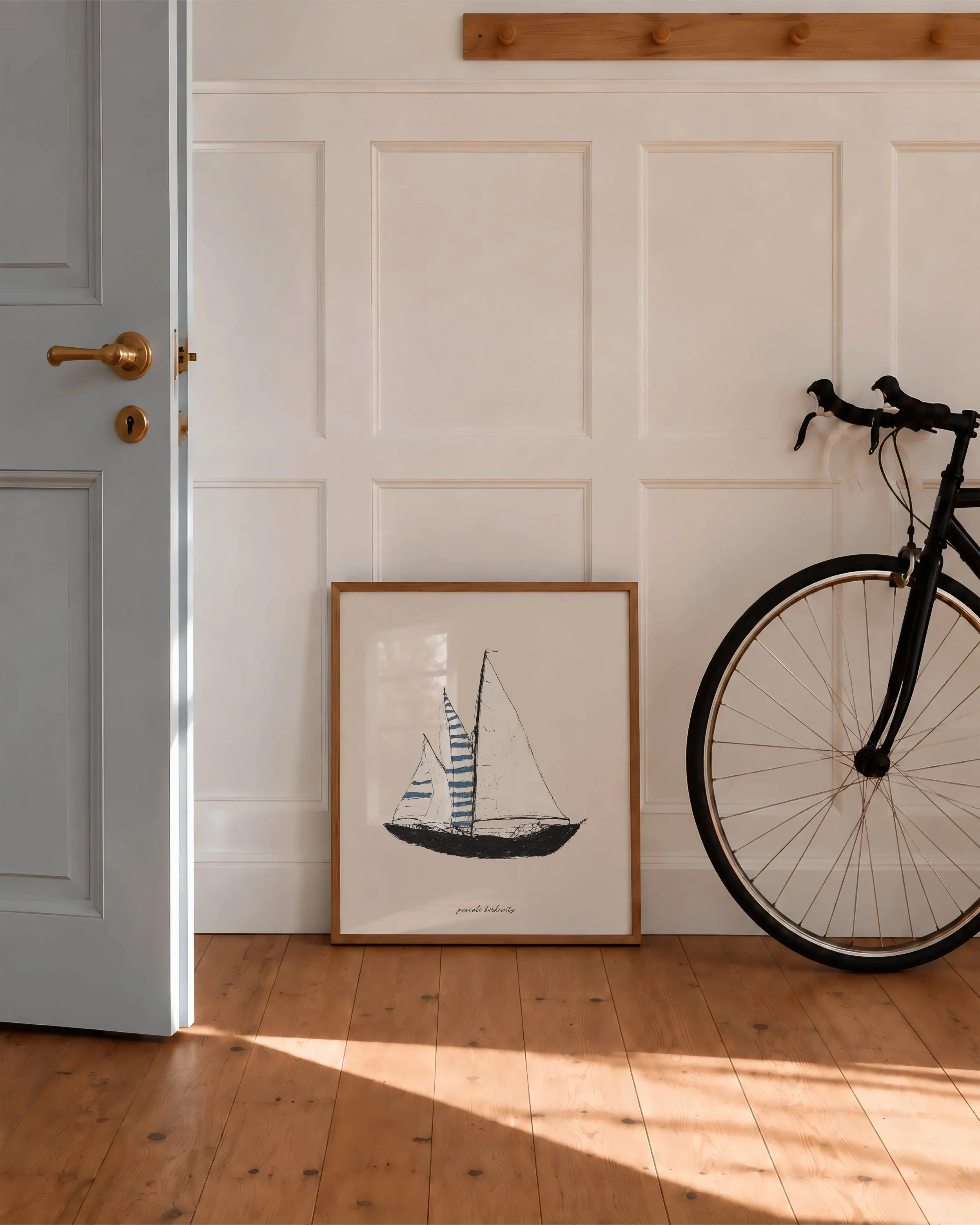 Sailboat art print